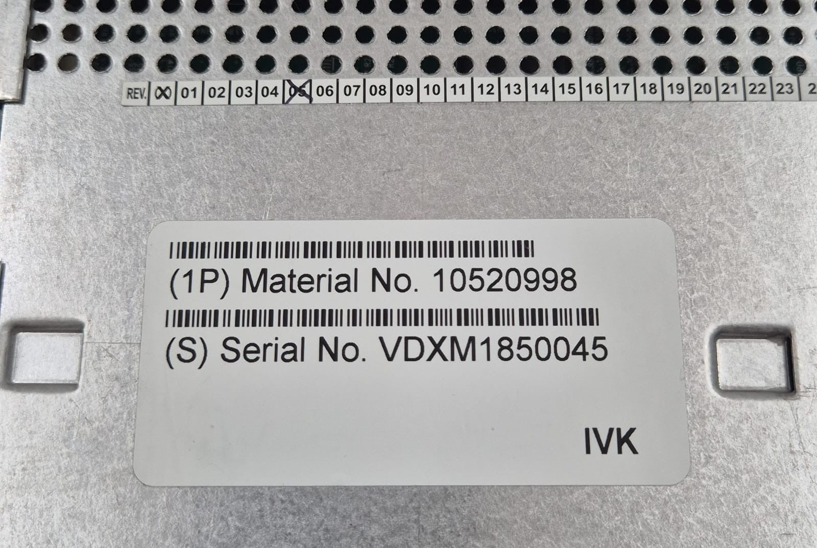 SIEMENS VDX 10520998 ASM Board in VDXM Housing Assy