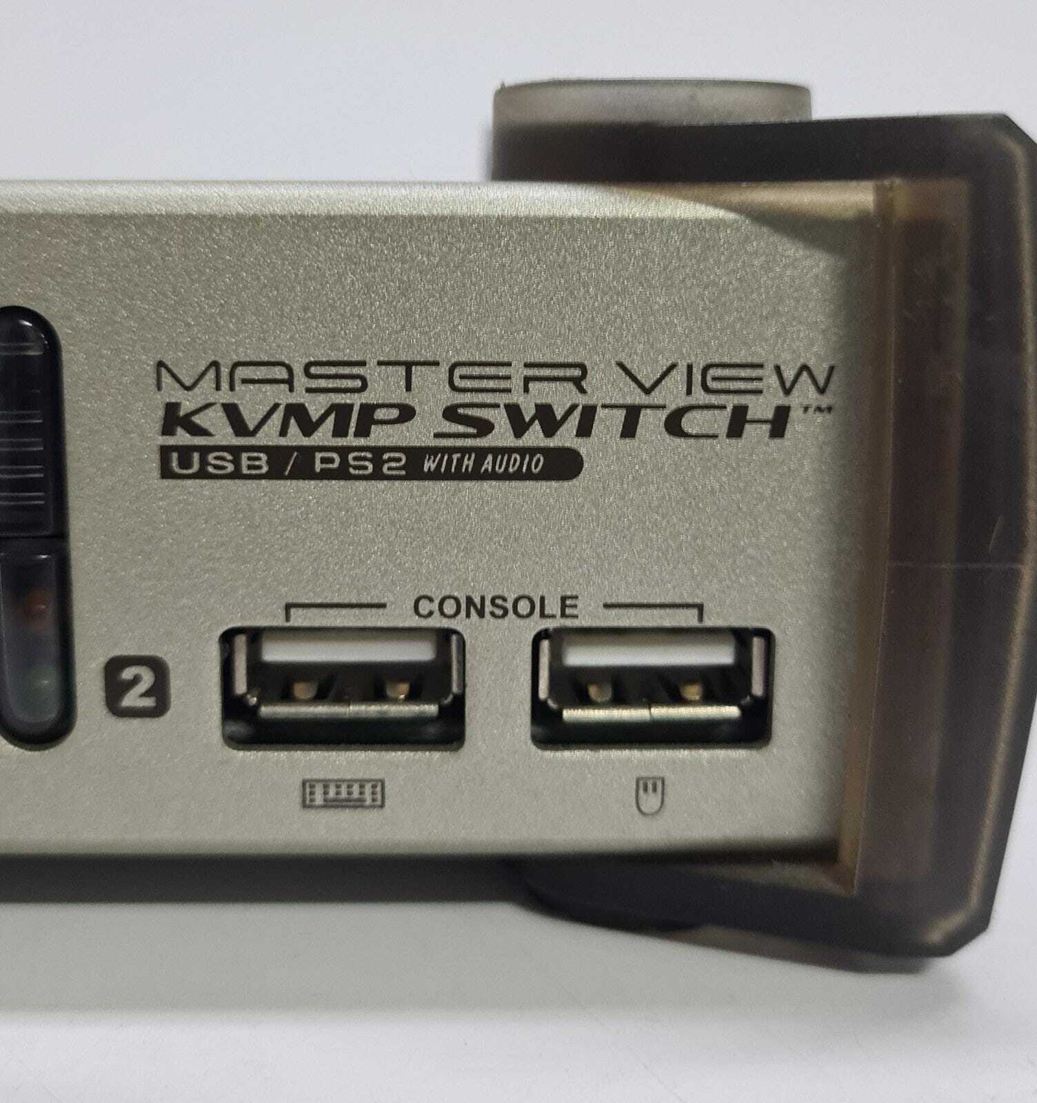 [LOT OF 3] Aten Master View KVMP Switch 2 Port USB / PS2 With Audio CS-1732A