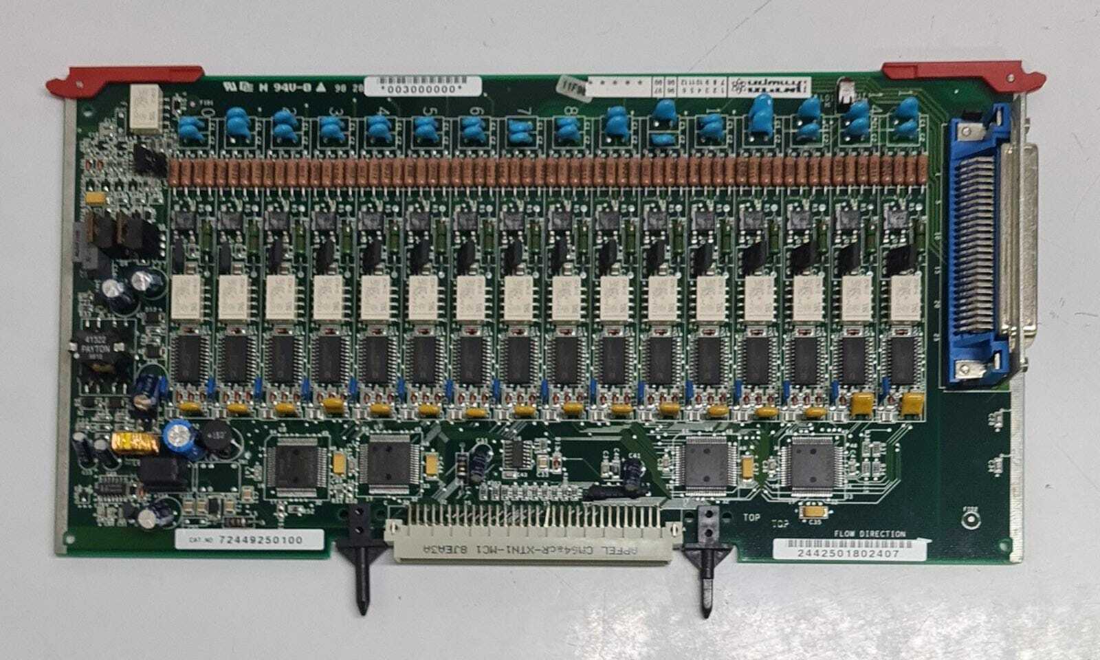 Tadiran 16SLS SL Card CAT. No. 72449250100 PCB 72443222820B LAYOUT
