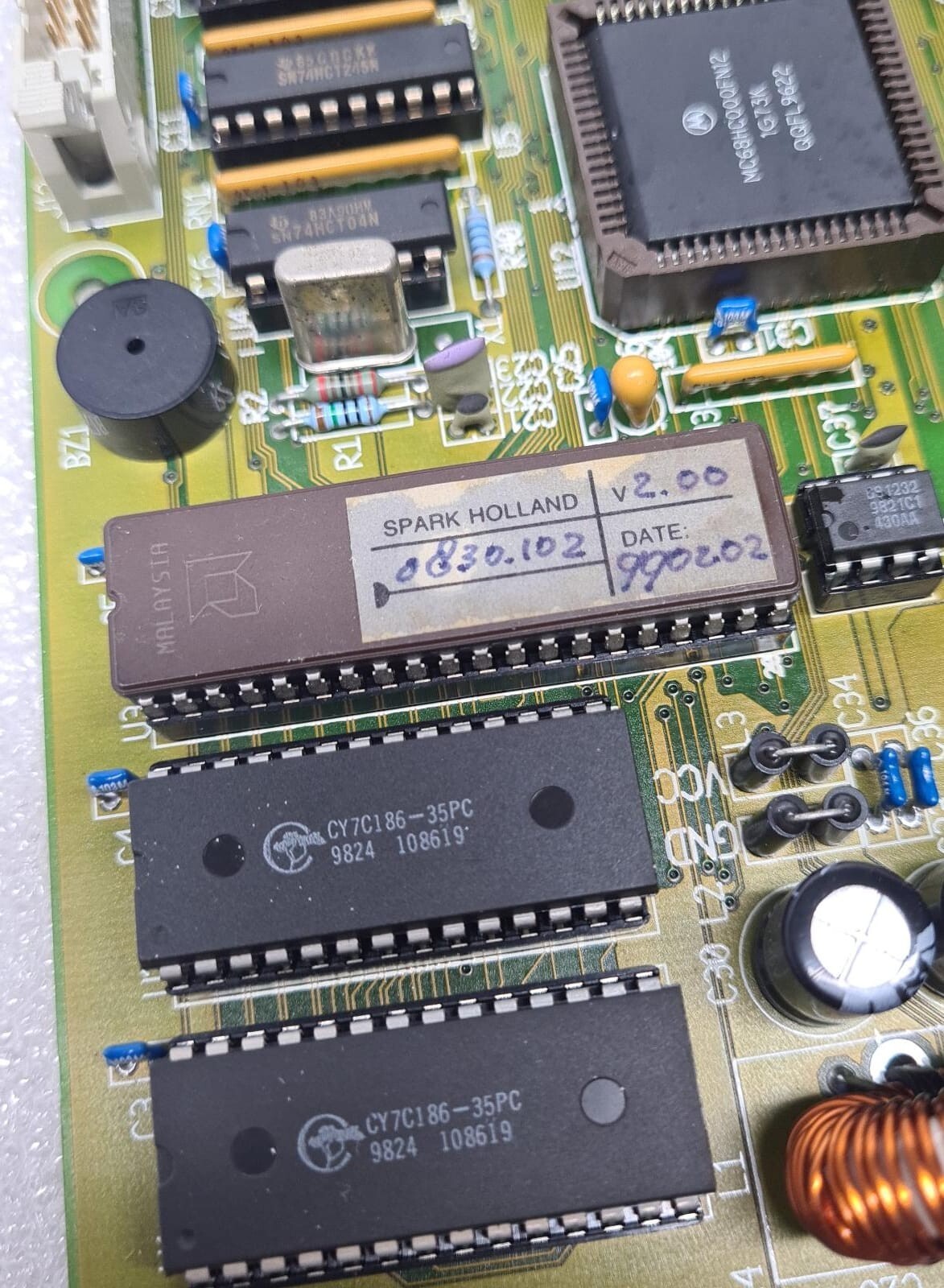 SPARK HOLLAND Varian 0830.601-04 Main Board 09834 PN 2554.191/3