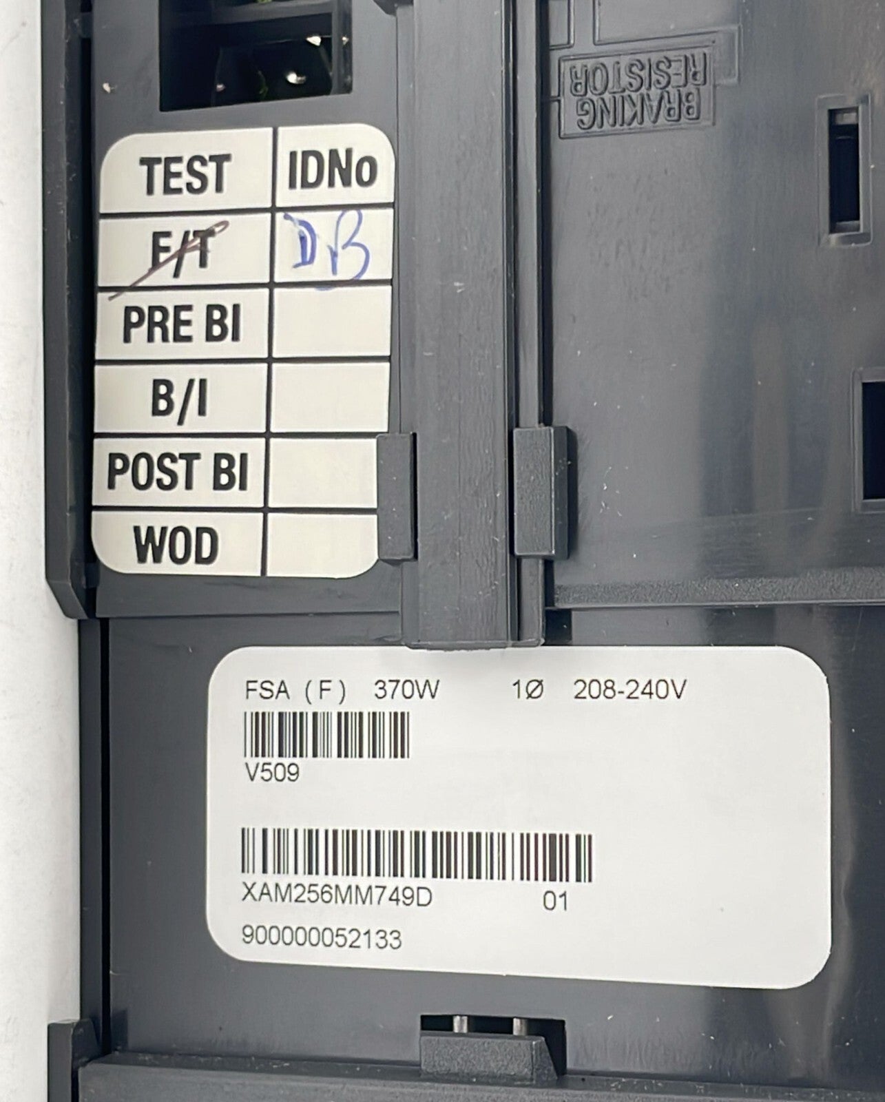 Siemens 6SE9212-1BA40 Micromaster 6SE92 370W 208/240 4.6A