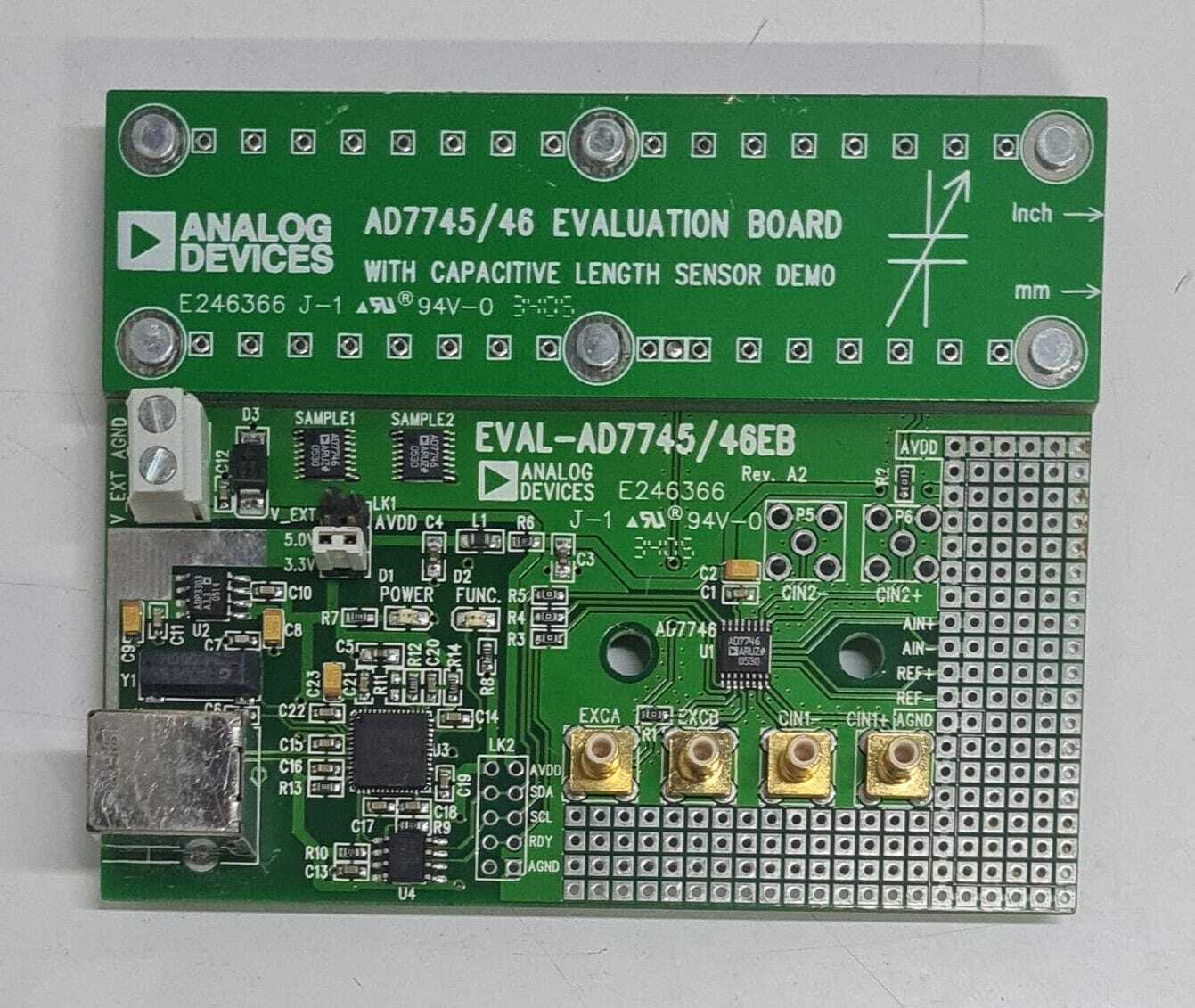 ANALOG DEVICES EVAL-AD7745/46EB Evaluation Board AD7745 / 46
