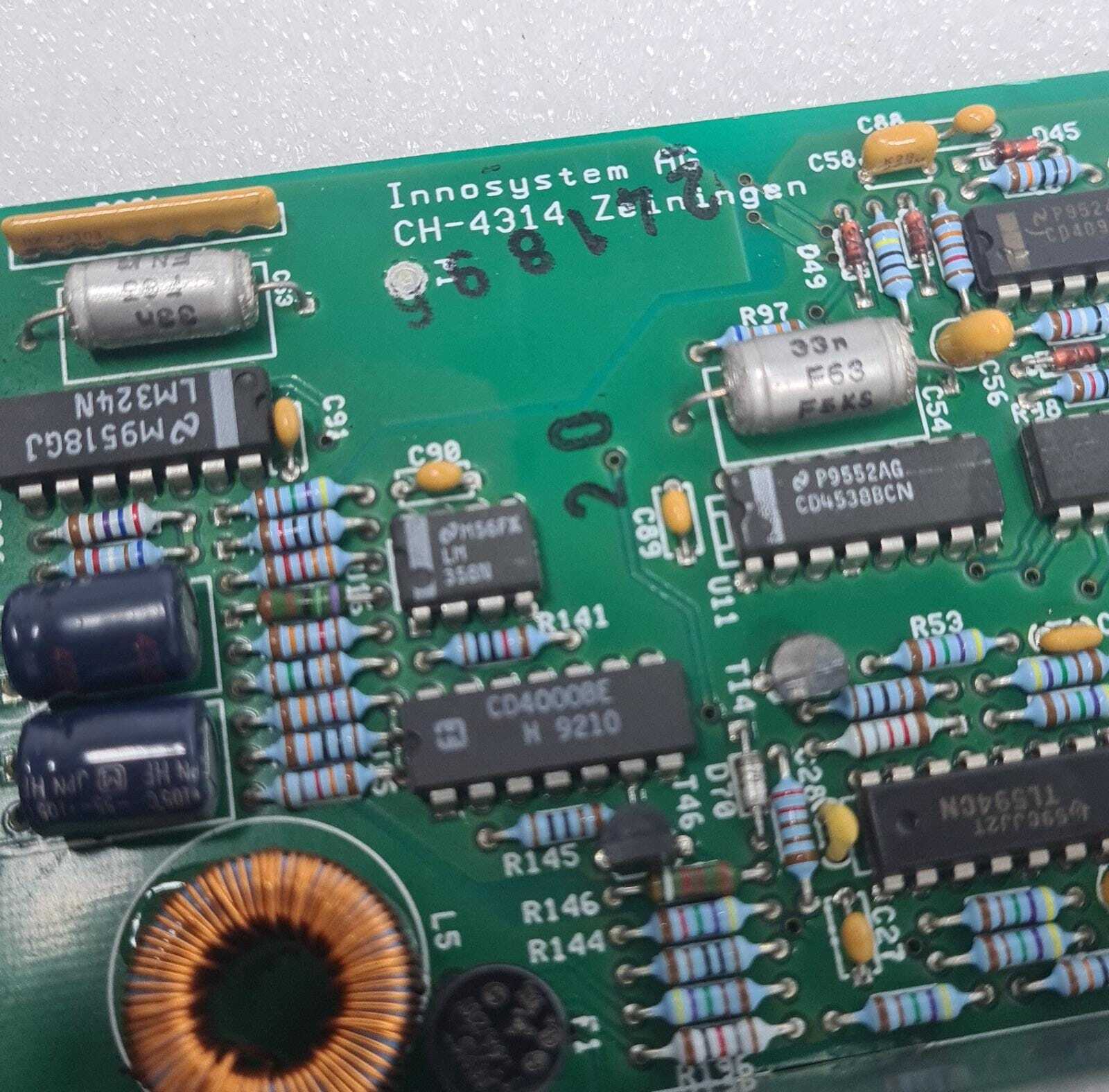 Innosystem AG CH-4314 Zeiningen PCB Board For Roche Cobas