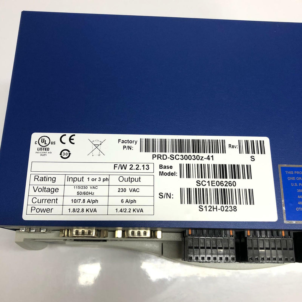 Servo Star SC KOLLMORGEN SC1E06260 PRD-SC30030z-41 Servo Drive Rev S