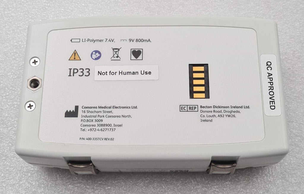 CME Caesarea BD BodyGuard Duo 2-Channel Vet Infusion PUMP 999-903BEN W/ Charger