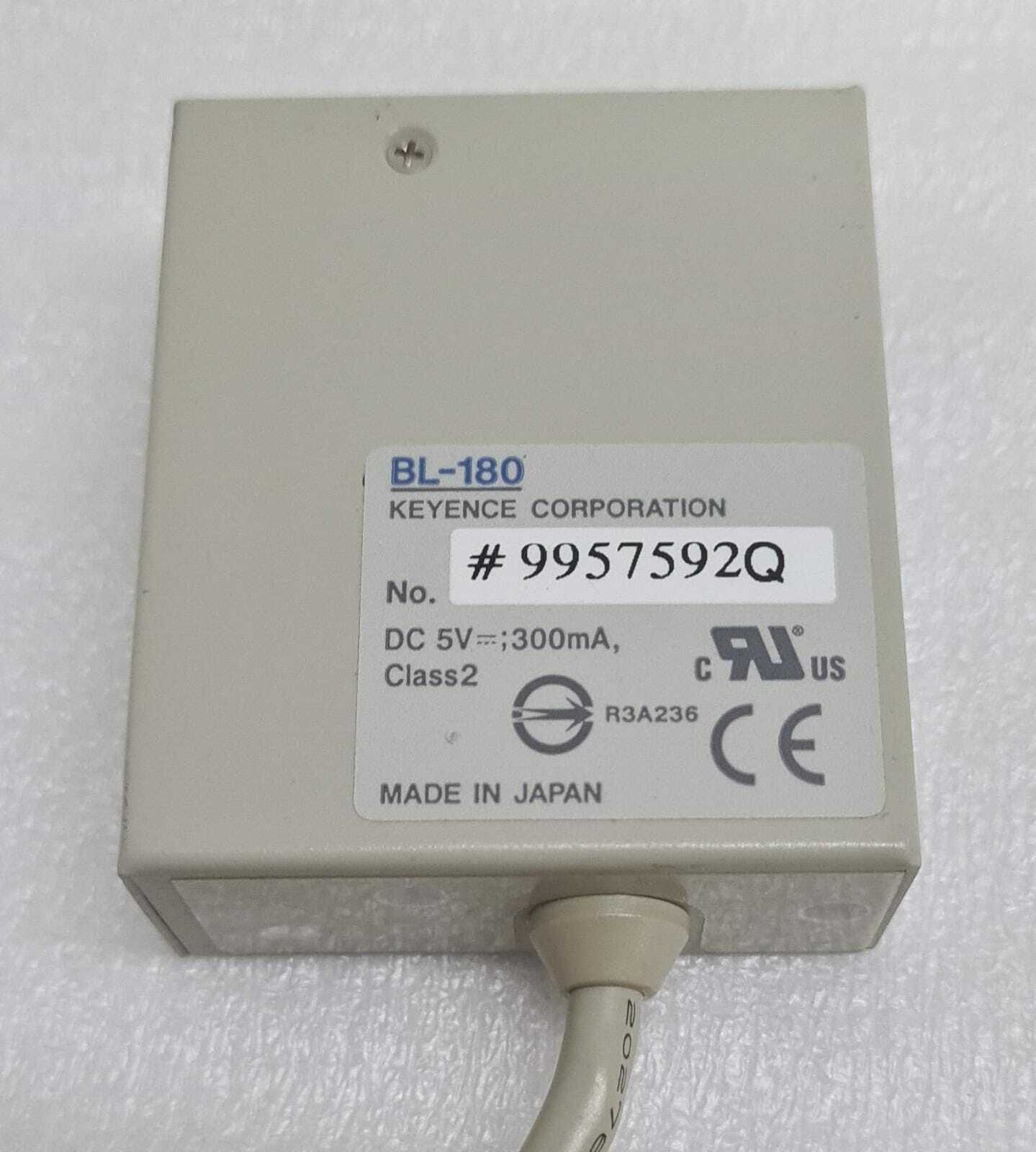 [LOT OF 3] Keyence Barcode Reader Scanner Sensor BL-180 DC 5V 300mA Class 2