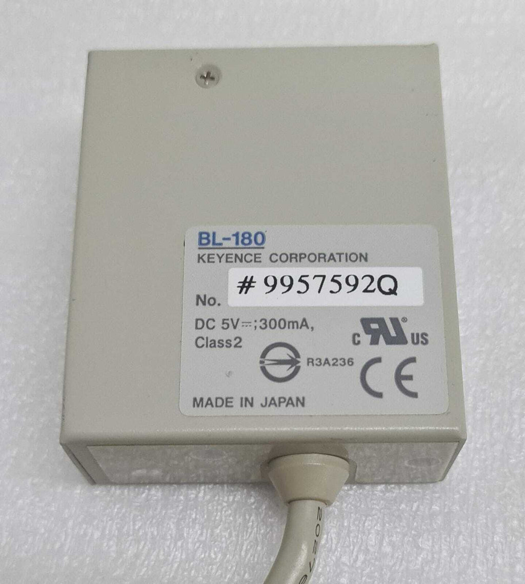 [LOT OF 3] Keyence Barcode Reader Scanner Sensor BL-180 DC 5V 300mA Class 2