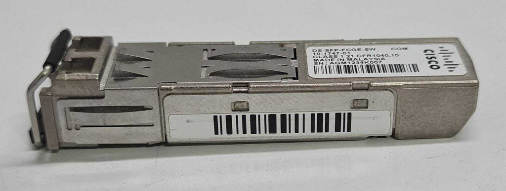 [LOT OF 17] Cisco DS-SFP-FCGE-SW 10-1747-01 COUIAF1CAA Transceiver SFP Module