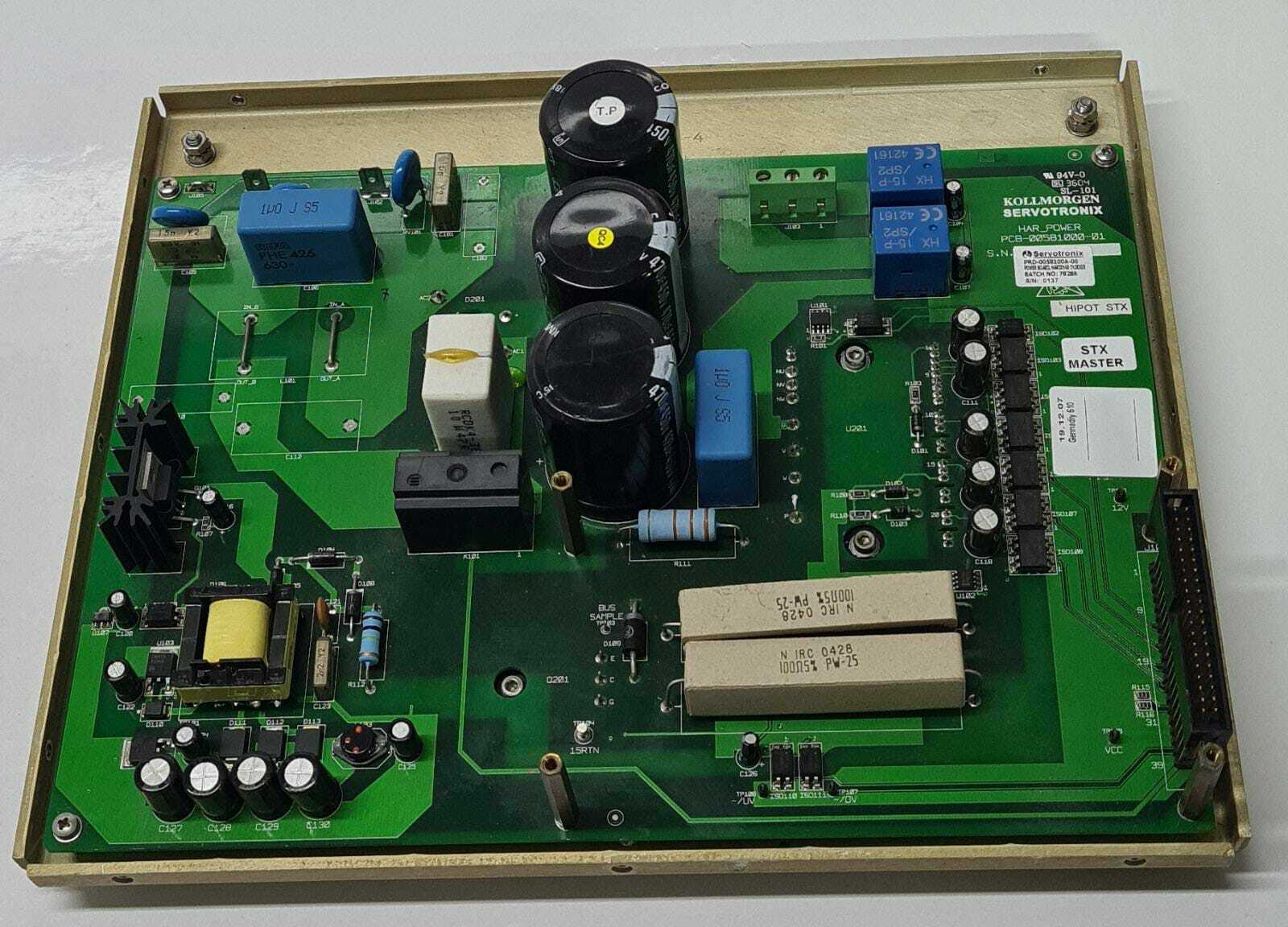 Kollmorgen PRD- 0058100A- 00 Power Board Hardinge Indexer Servo Control, Bracket