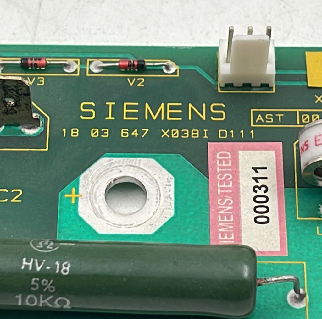 Siemens Polymobil III 3 18-03-647-X038I-D111 PCB Board