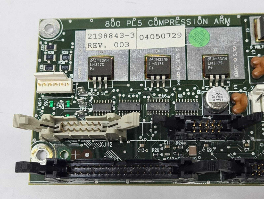 GE Medical Senographe DMR 800 PL5 Compression Arm 2198843-3 Rev. 003