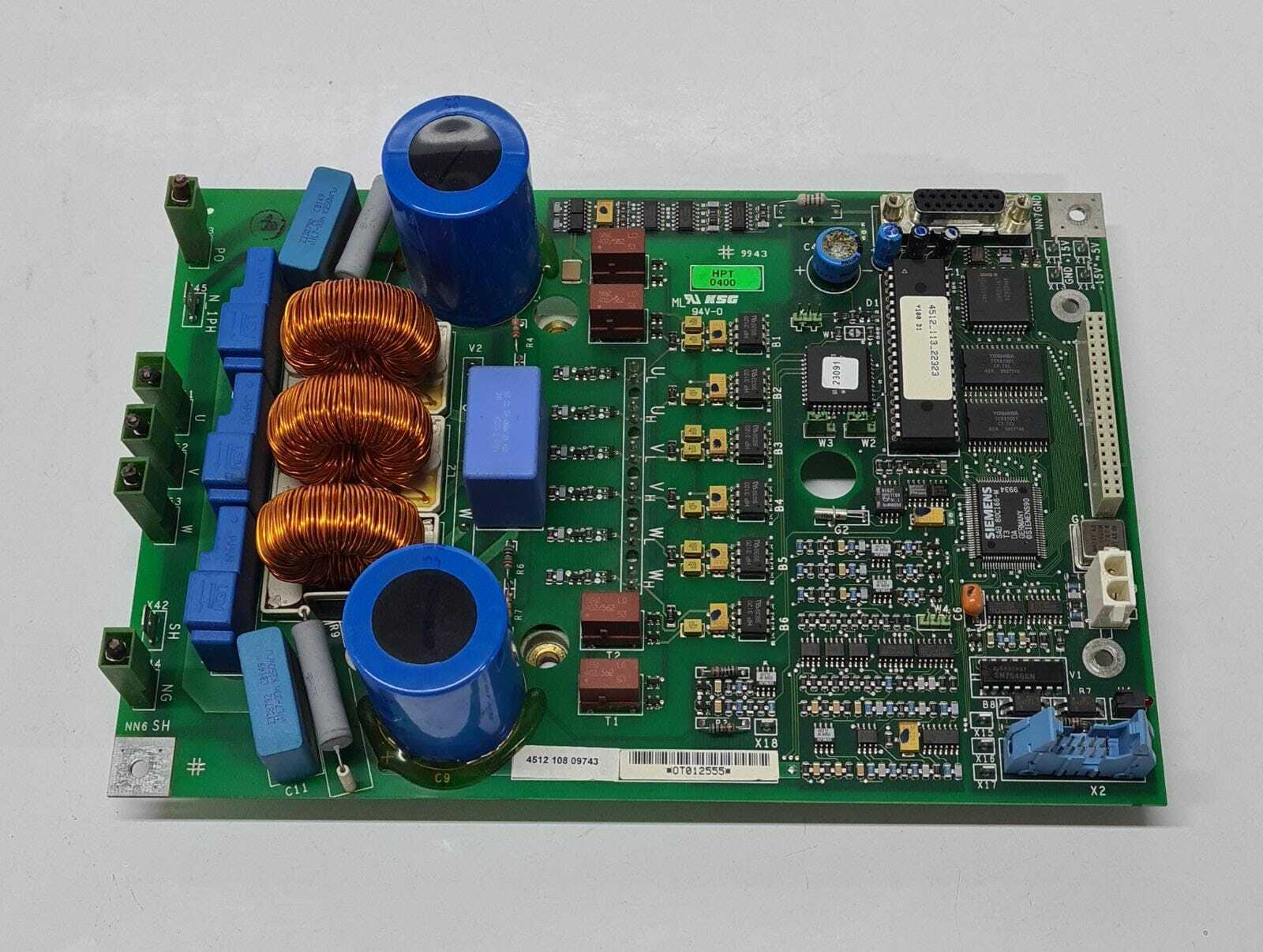 Philips X-ray Control Board 4512 108 09743 W/ Eupec BSM25GD120DN2E3224