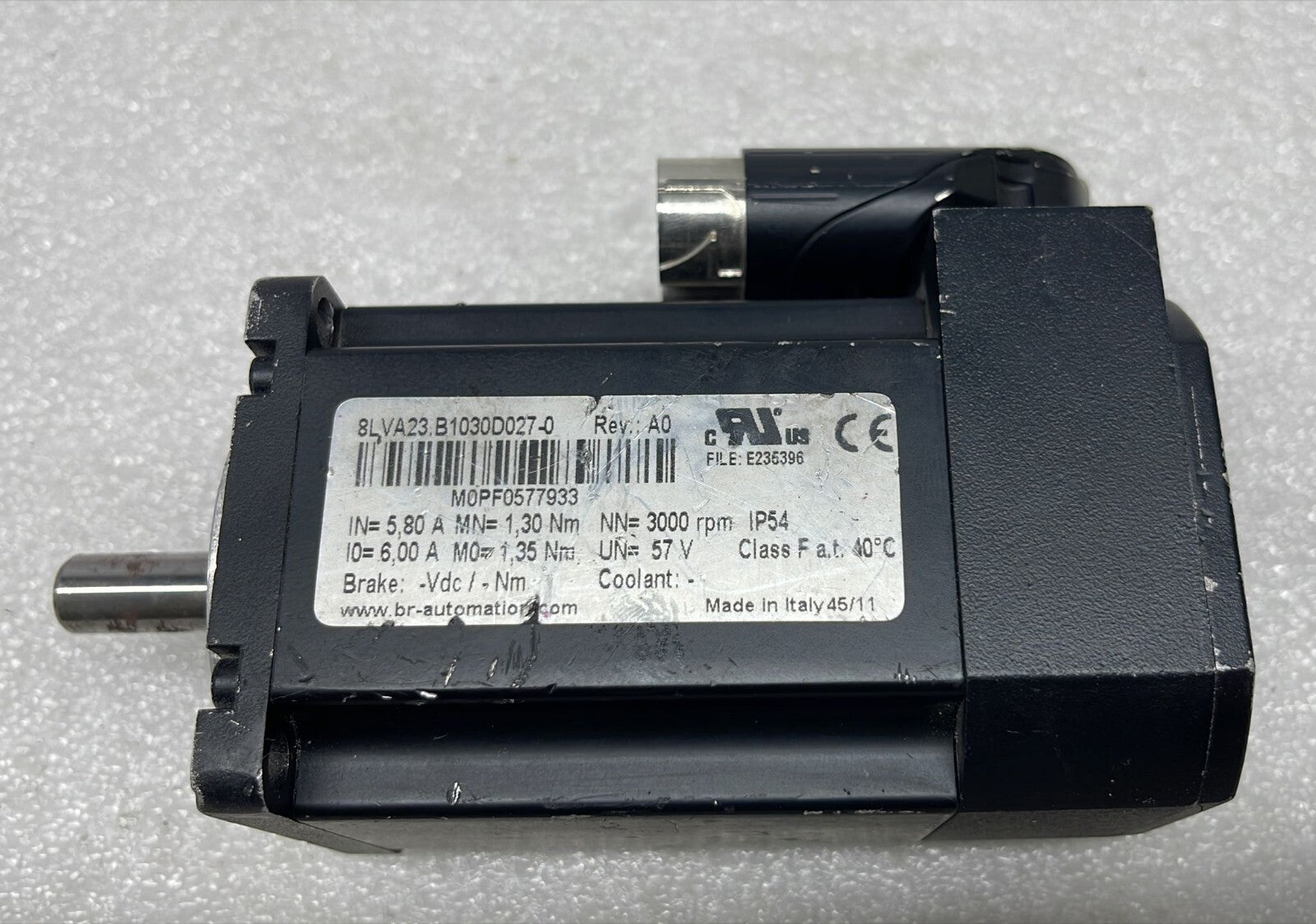 B&R Automation 8LVA23.B1030D027-0 Synchronous Servo Motor