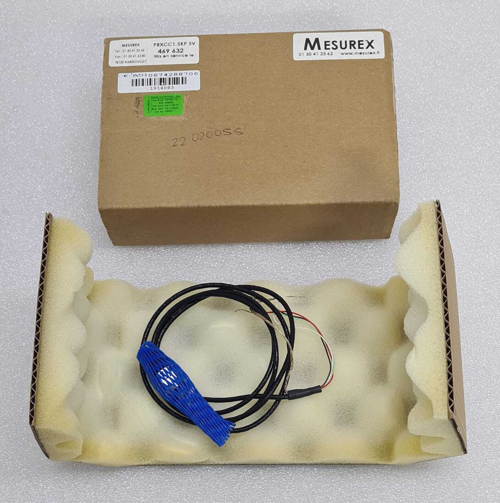 NEW - MESUREX Pressure Transducer Sensor PRXCC 1.5KP 5V 1500PSI