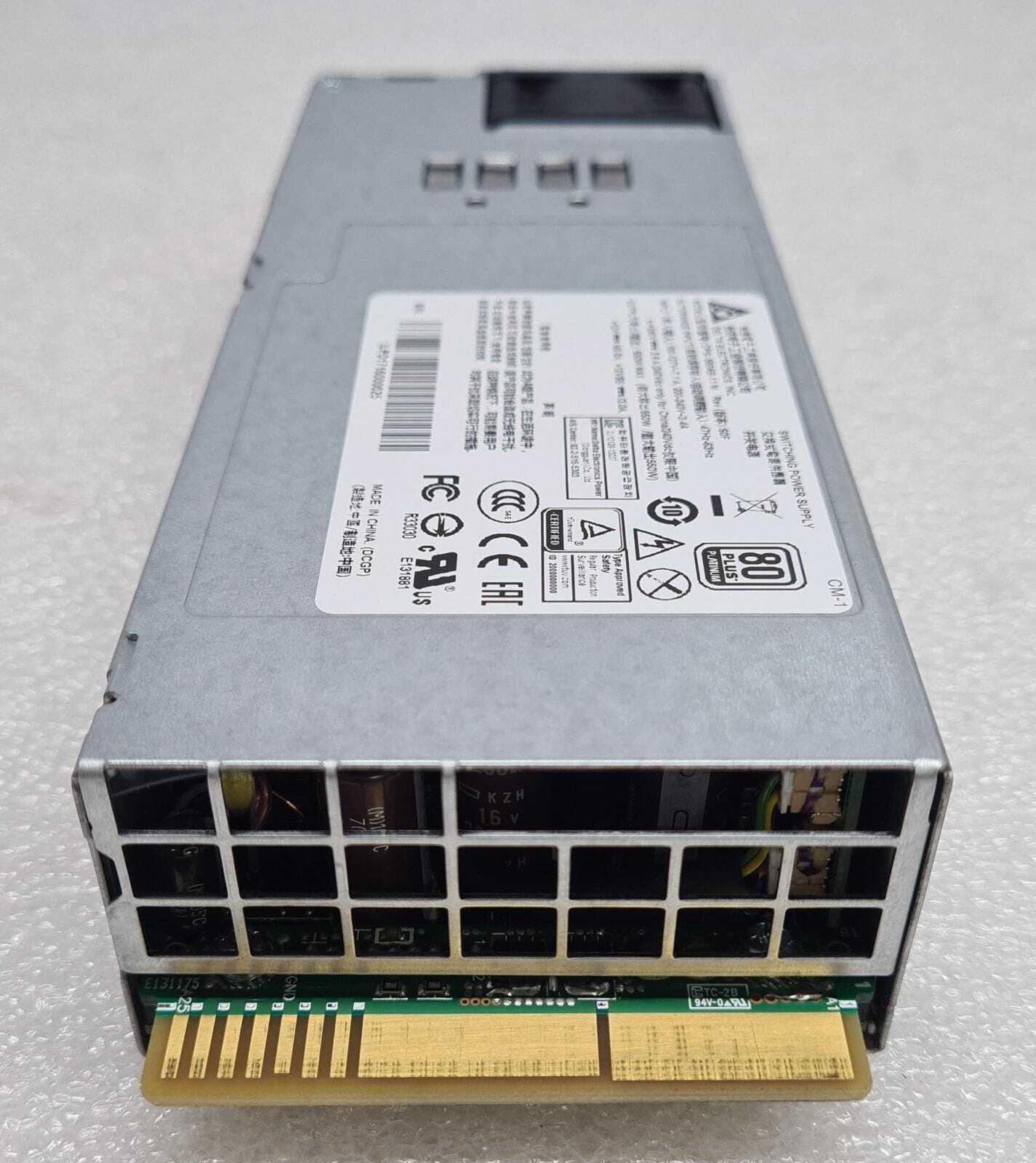 NEW - Delta ELECTRONICS DPS-550AB-11 M Server Switching Power Supply 550W 1U