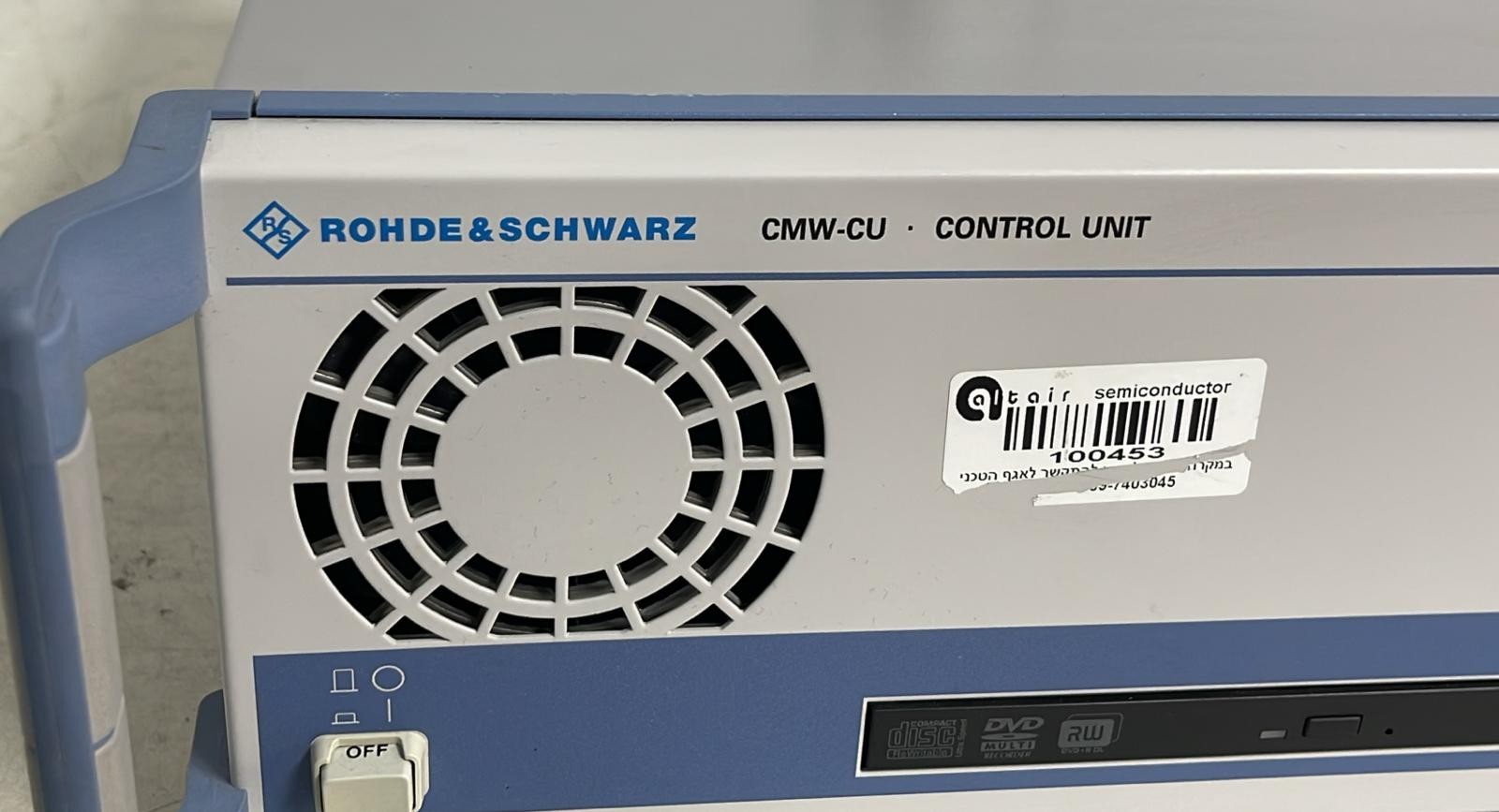 Rohde & Schwarz CMW-CU Control Unit 1161.5000K50