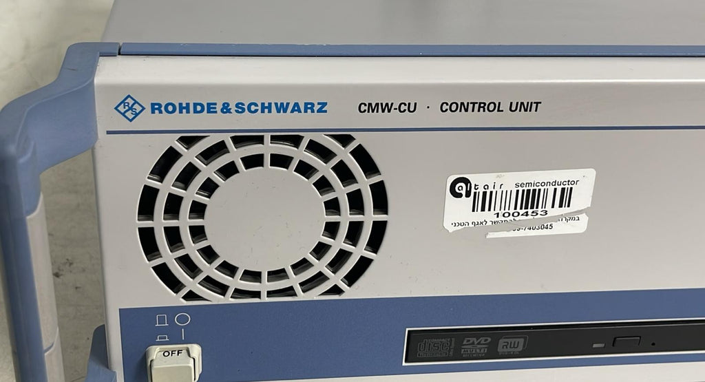 Rohde & Schwarz CMW-CU Control Unit 1161.5000K50