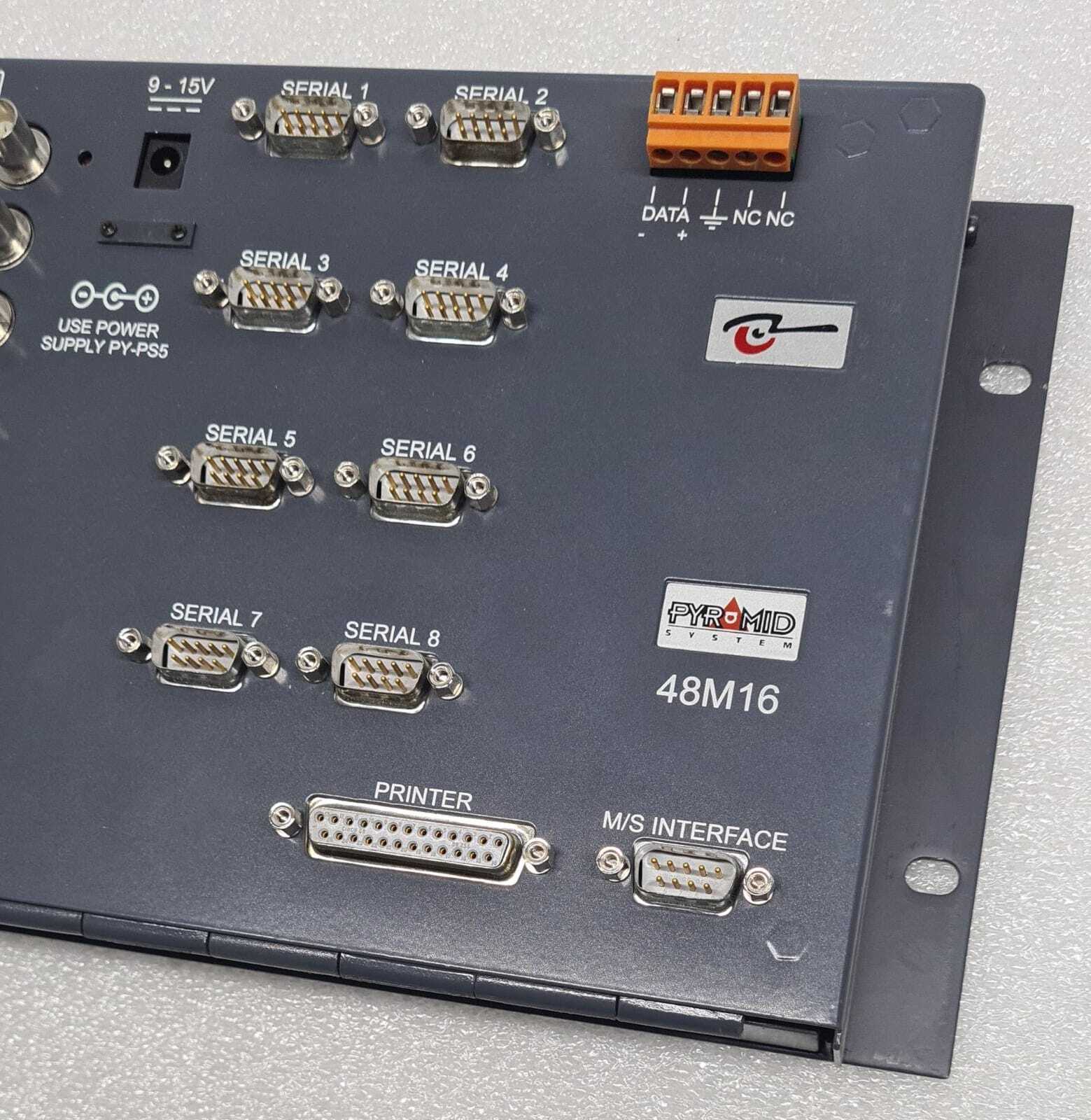 BAXALL PY-48M16-HR PYRAMID MATRIX MatrixPY-48M 48M16 CCTV Control Panel