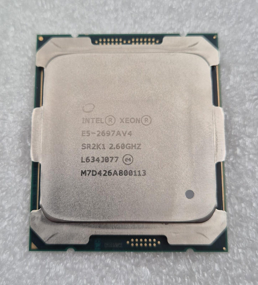 [LOT OF 2 PCS] Intel Xeon E5-2697AV4 SR2K1 2.60GHZ 16-Core Server Processor CPU