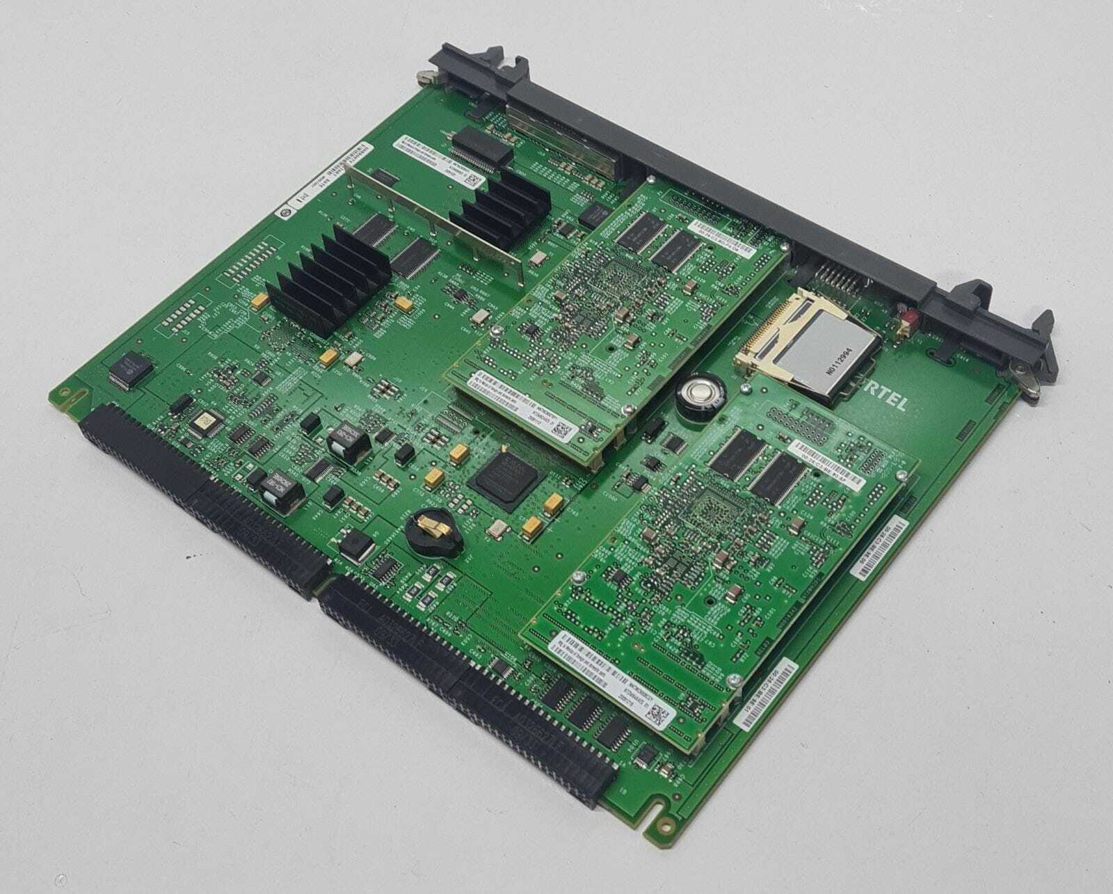 Nortel NTDW60BBE5 RLSE 03 MGC Media Gateway Controller Card & Flash & Daughters