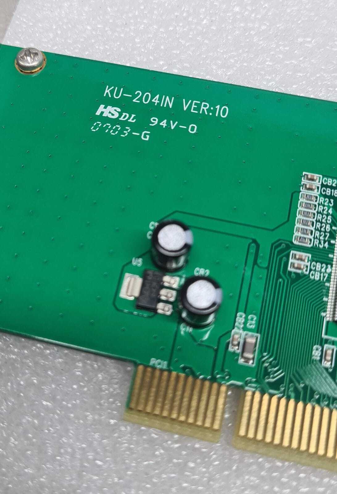 HP Internal PCI Card KU-204IN VER: 10 410987-001 412839-001 Dual USB 2.0 Port