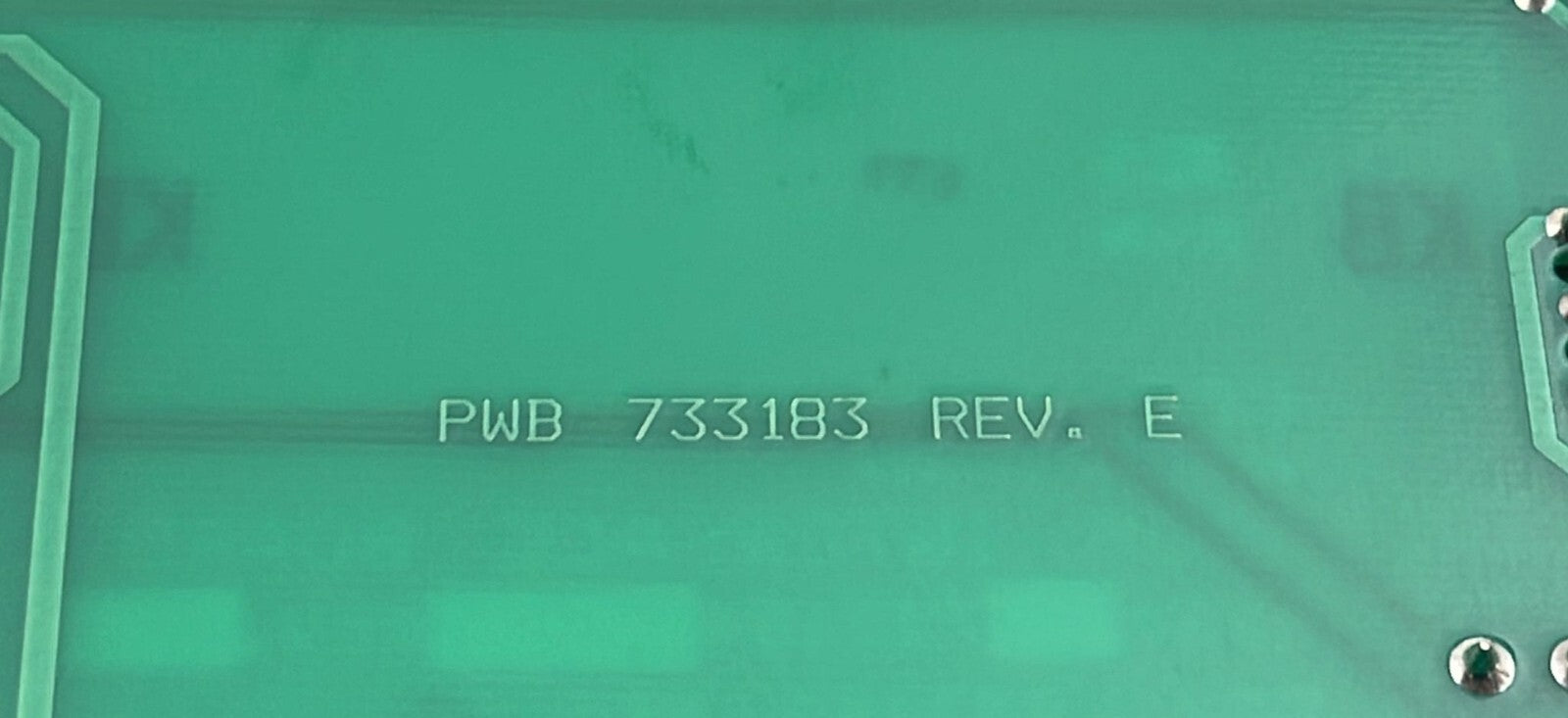 INDICO X-Ray CPI Room Interface Board PWB 733184 SCHEM 733182 PWB 733183