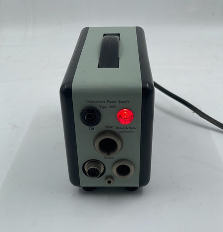Bruel Kjaer Type 2801 microphone power supply acoustic measurement unit