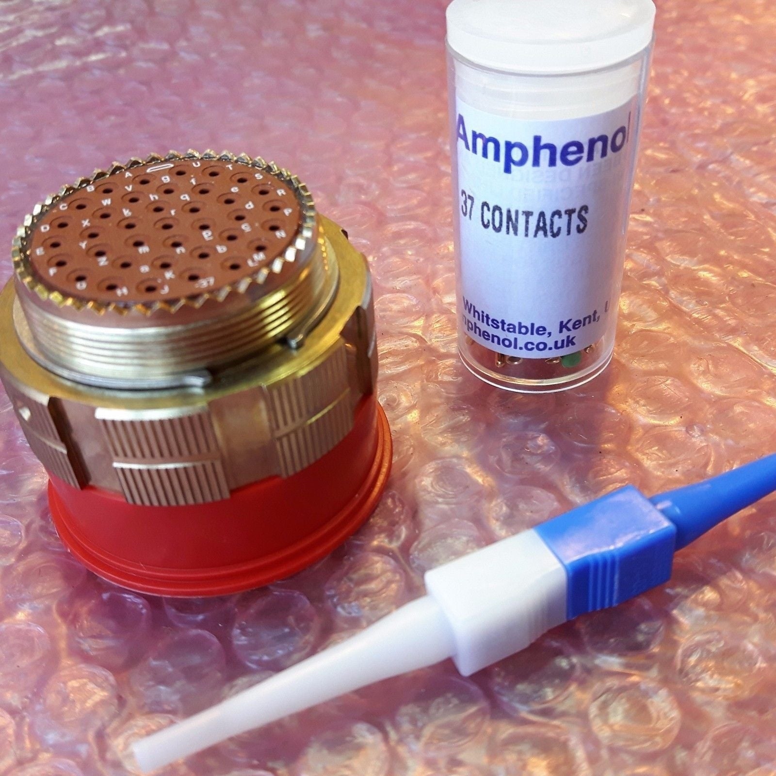 Amphenol TVS06RB-25-37PN Mil Spec Connector Plug With Contacts