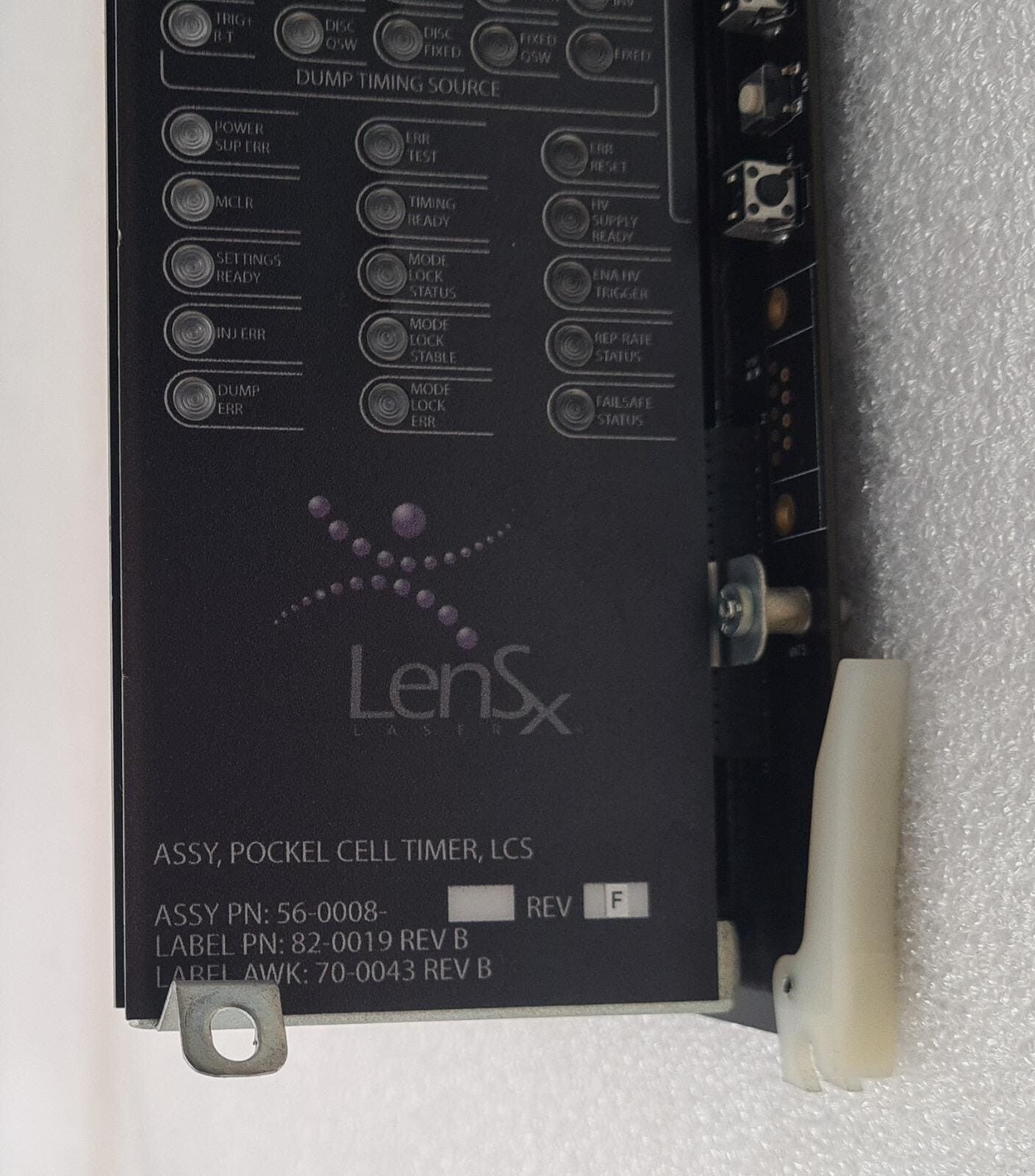 LenSx LASERS ASSY 56-0008 Control Board for Femtosecond **AS-IS**