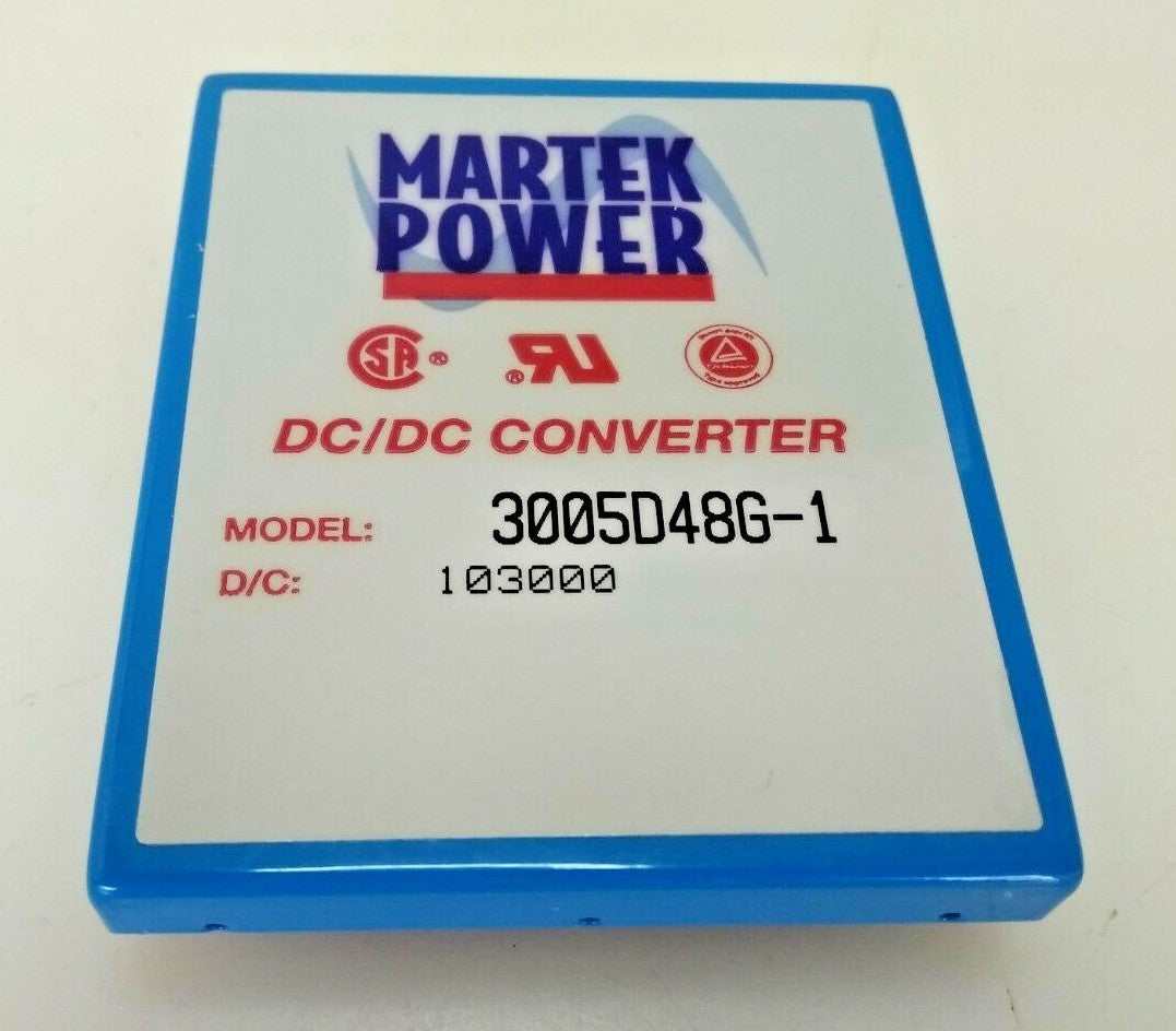 Martek Power 3005D48G-1 Single Dual Triple Output Dc Dc Converter 3000lp 5vdc