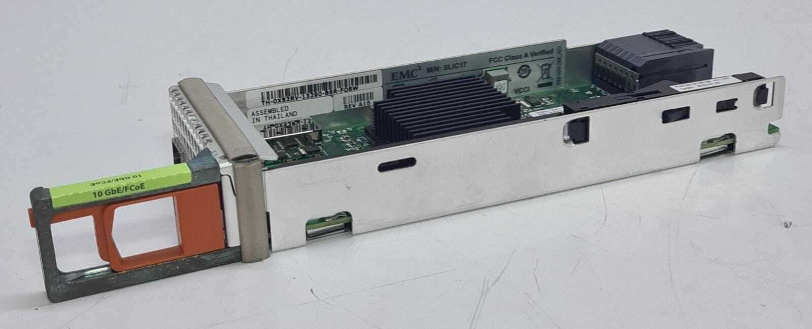 [LOT OF 4] Dell EMC2 SLIC17 10GbE/FCoE 2-Port FC I/O MOD 303-142-100A
