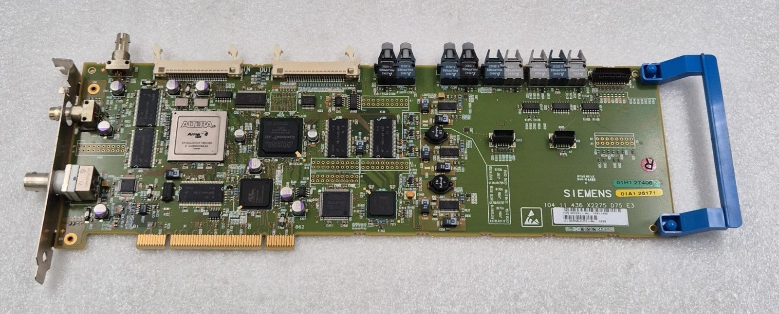 SIEMENS 10411436 X2275 D75 E3 PCI Board for Axiom Artis Scanner