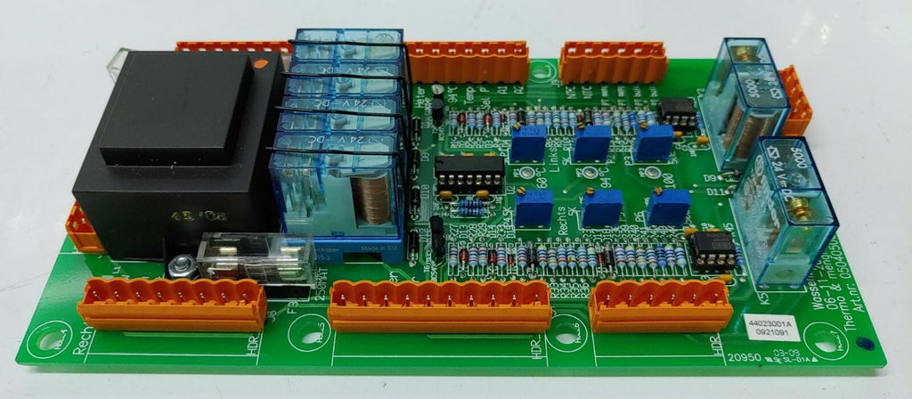 WASSENBURG MEDICAL PCB BOARD Thermo & mengreg. print 0504050024 44023001A 092109