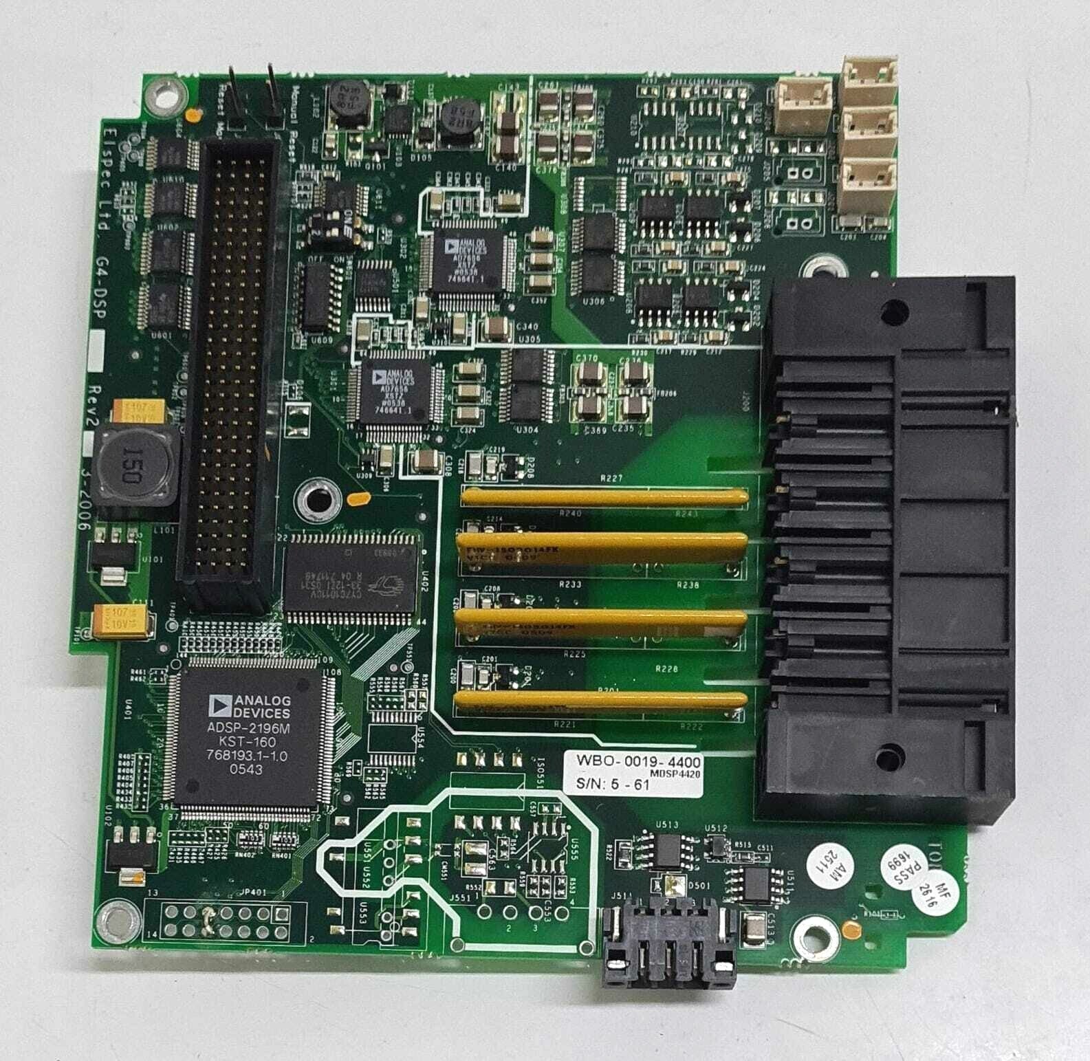 ELSPEC BLACKBOX QUALITY ANALYSER G4420 G4-DSP WBO-0019-4400 MDSP4420