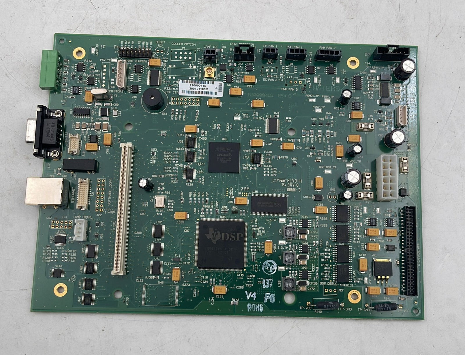 Waters Alliance Board 510000415 REV C Motherboard 210000415 PCB