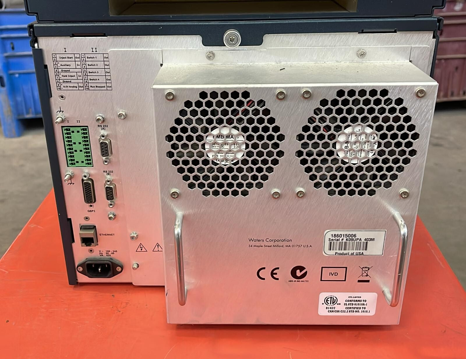 Waters Acquity Sample Manager UPLC 186015006 W/ Temperature Column Heater *AS IS
