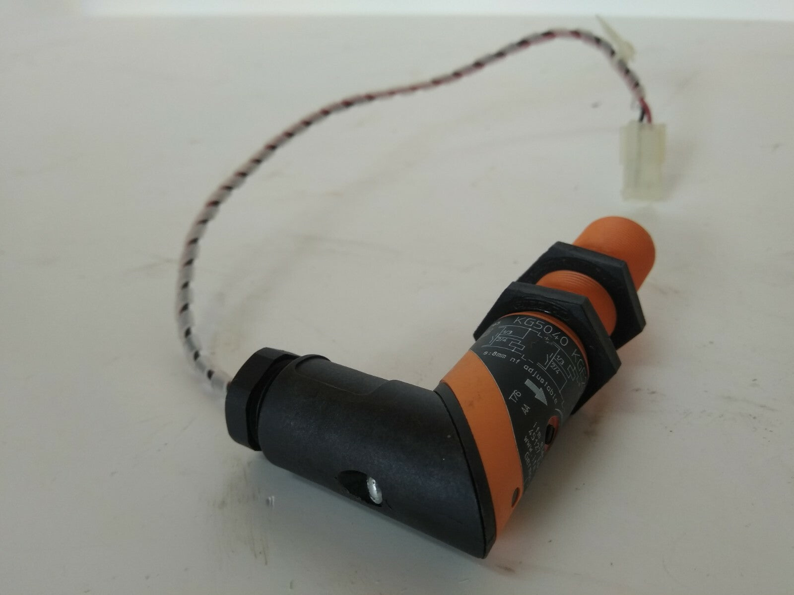 Ifm Capacitive Sensor KG5040 KGE2008-FRKG/NI With Wiring No Nc