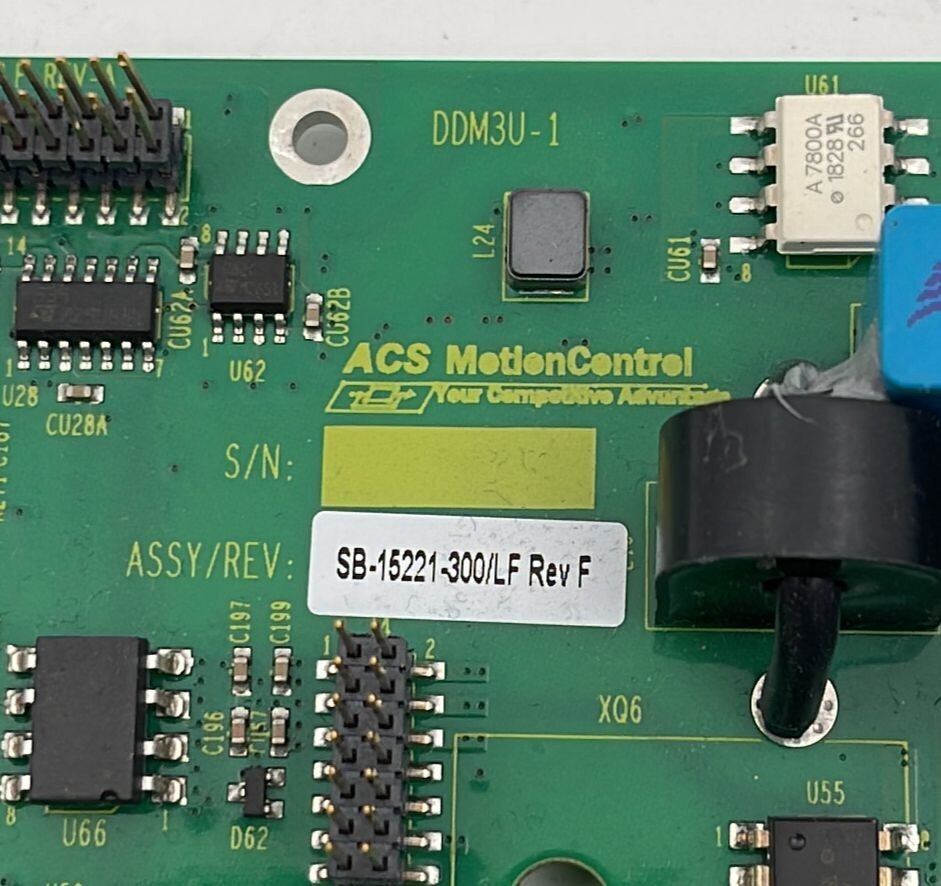 ACS DDM3U-1 Motion Control SB-15221-300/LF PC-15231-100/LF