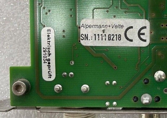 ALPERMANN & VELTE PCL PCI LV timcode Reader Card TOP CONDITION