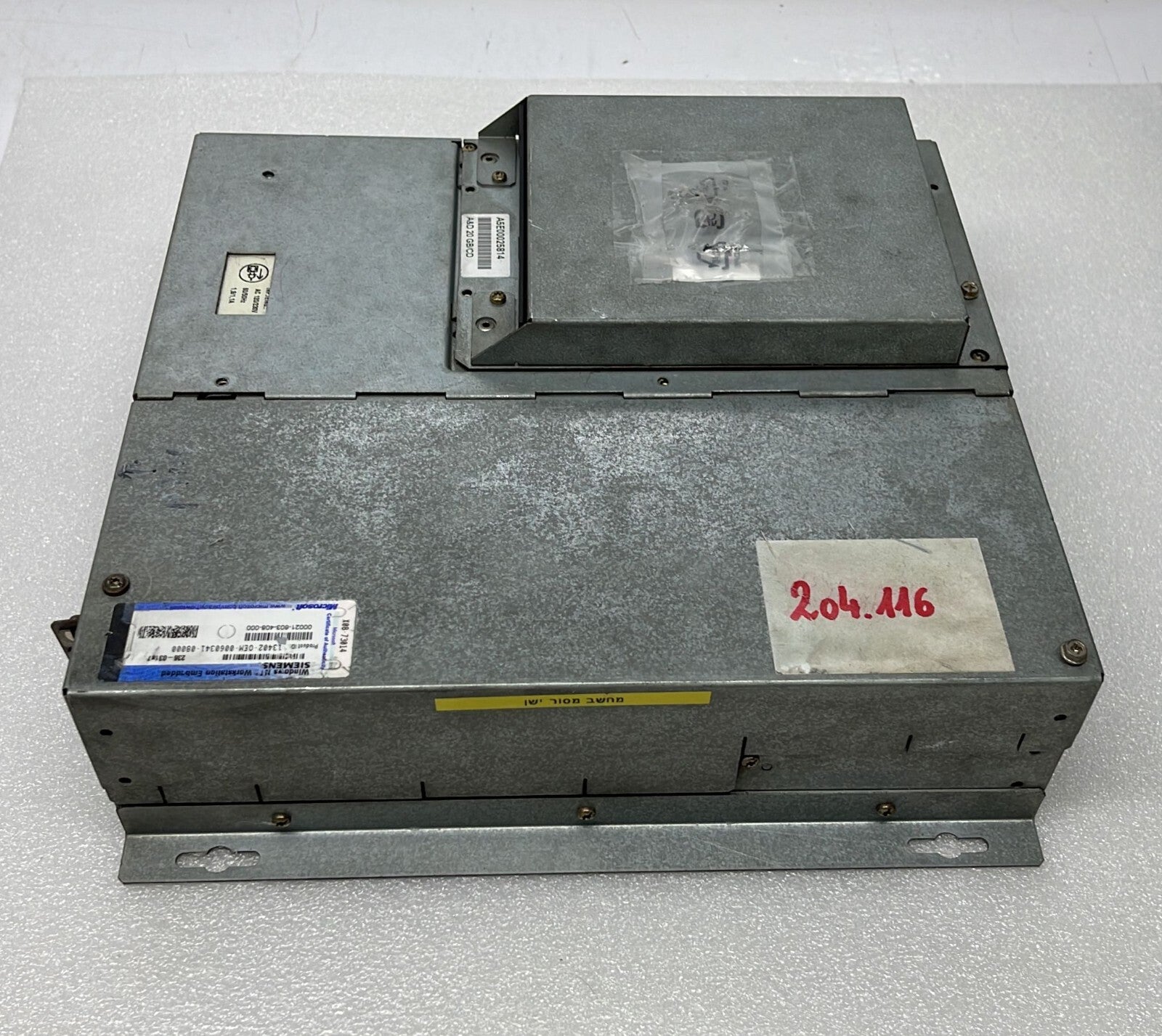 SIEMENS SIMATIC BOX PC 620 6ES7647-2CE20-0DX1 **AS-IS**