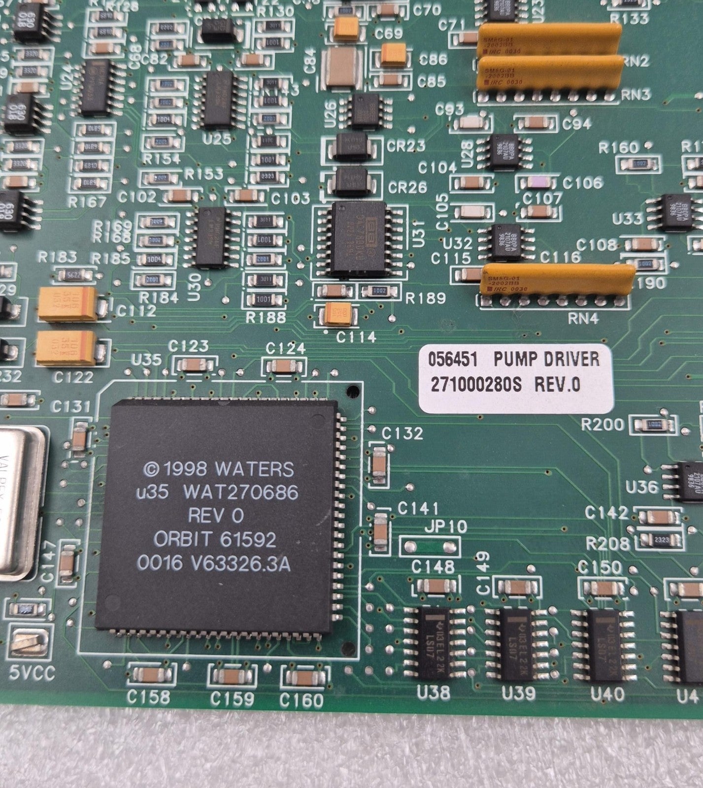 WATERS Board 056451 Pump Driver PCB 56455 WAT270686