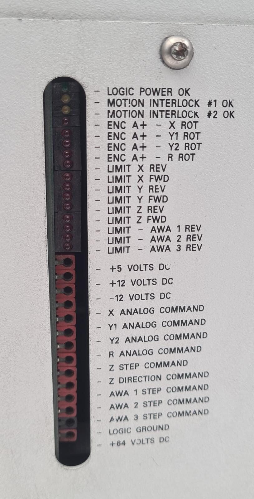 HP Hewlett Packard MOTION DRIVER ASSEMBLY E7200 5DX X-RAY W/ 4* ELMO OCESRC01