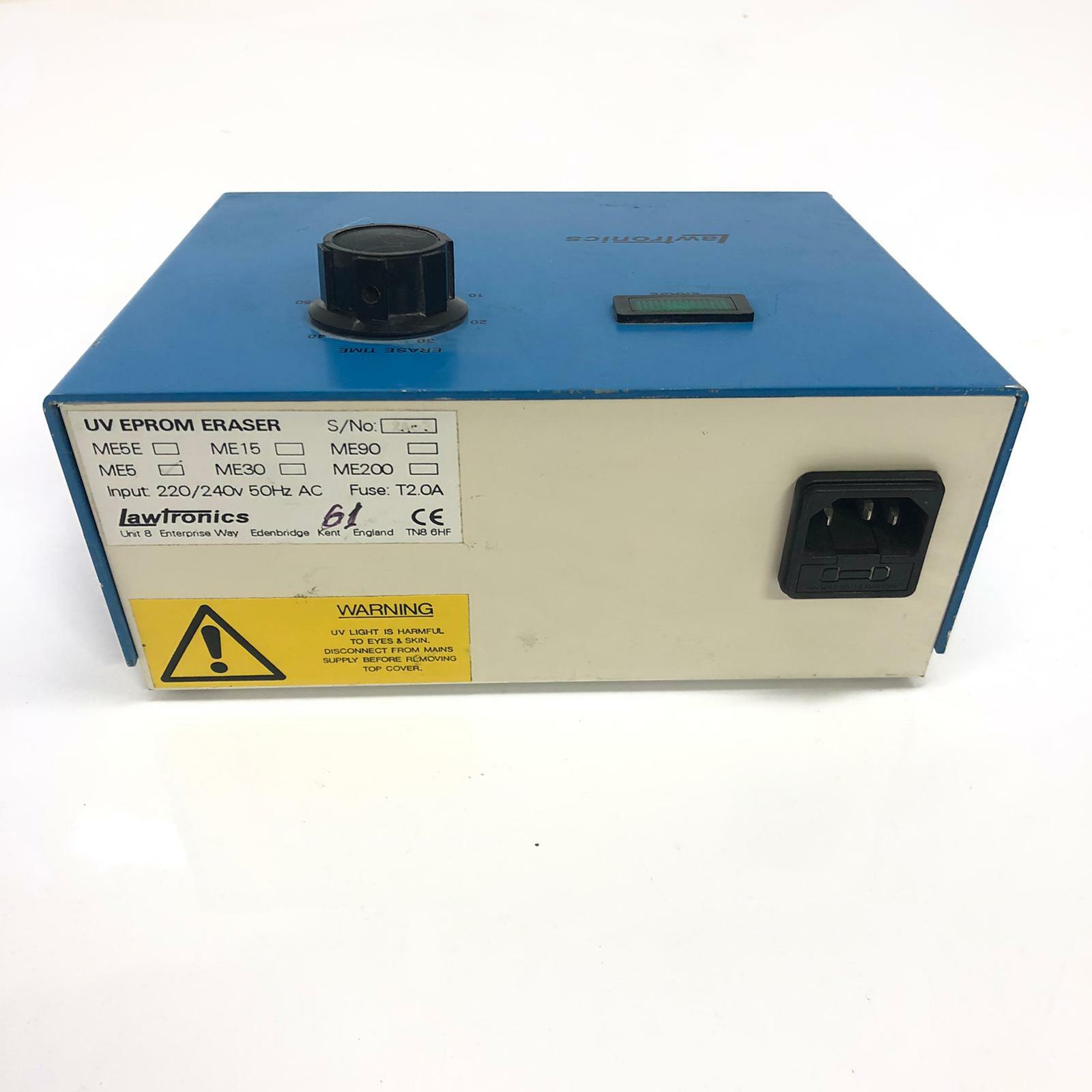 LAWTRONICS ME5 EPROM ERASER UV lamp Starter WITHOUT Tray