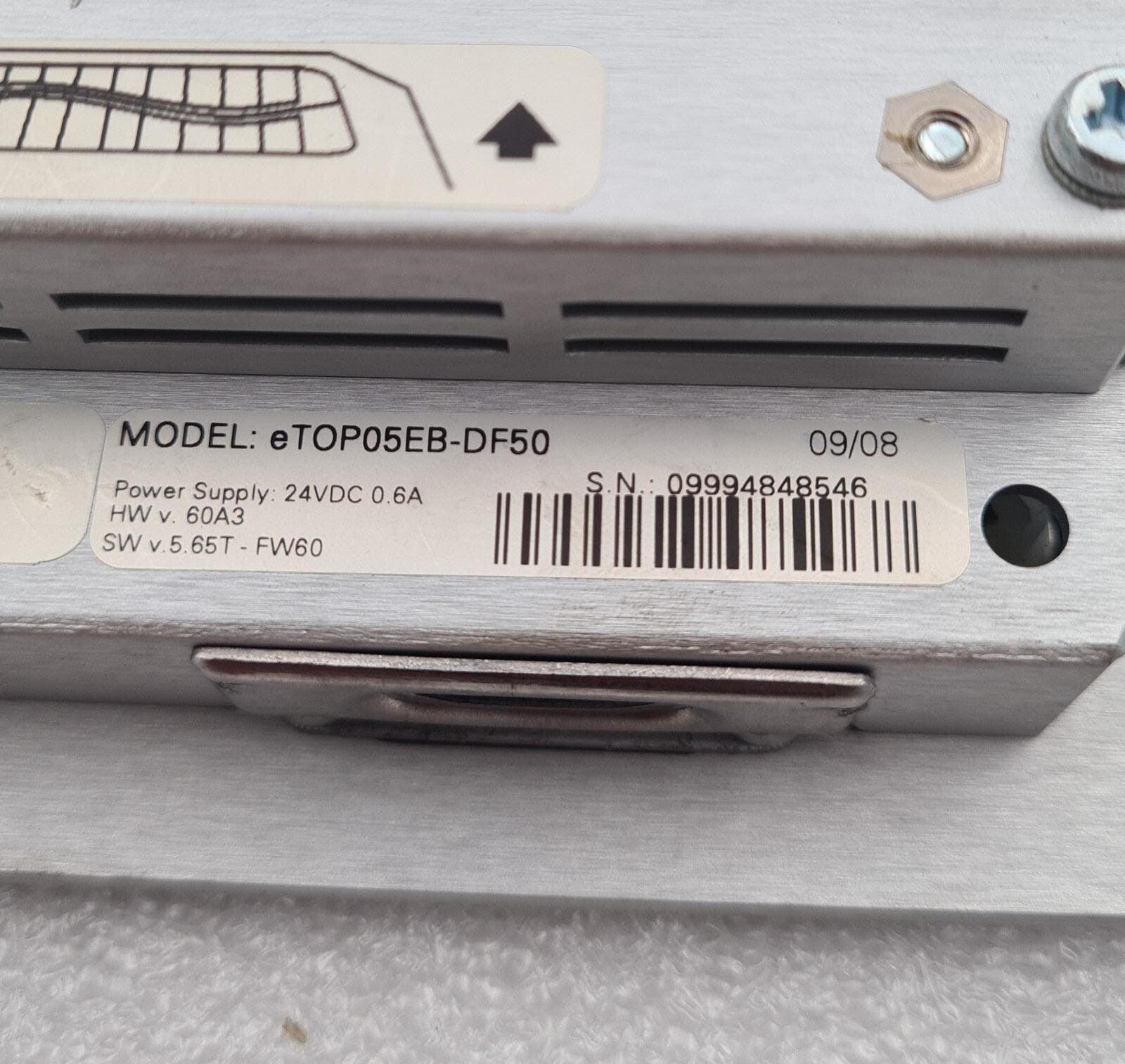 UniOP SITEK eTOP05EB-DF50 HMI BOARD ** Defective Touch screen