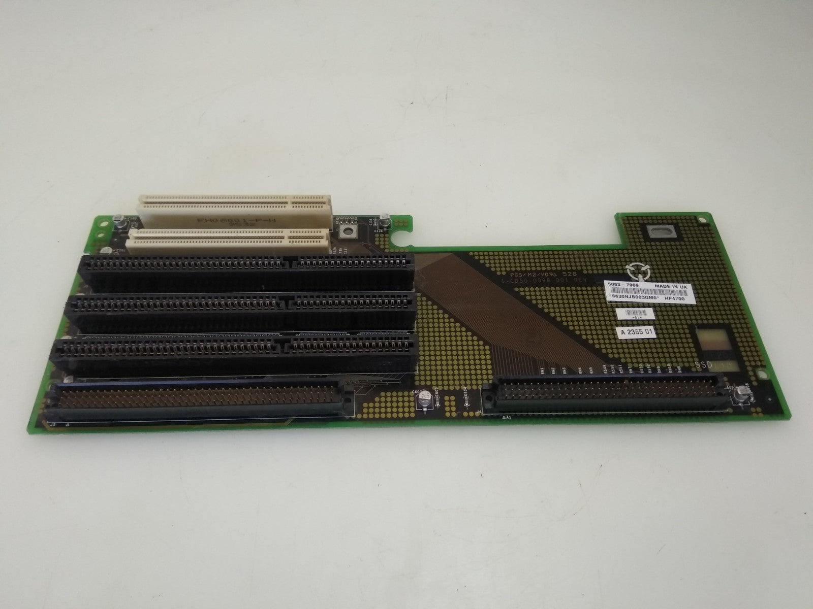 Riser Card Hp4700 1 Cd50 0098 001 Pci e Isa 16 Bit Hp Vectra 500 Model 522