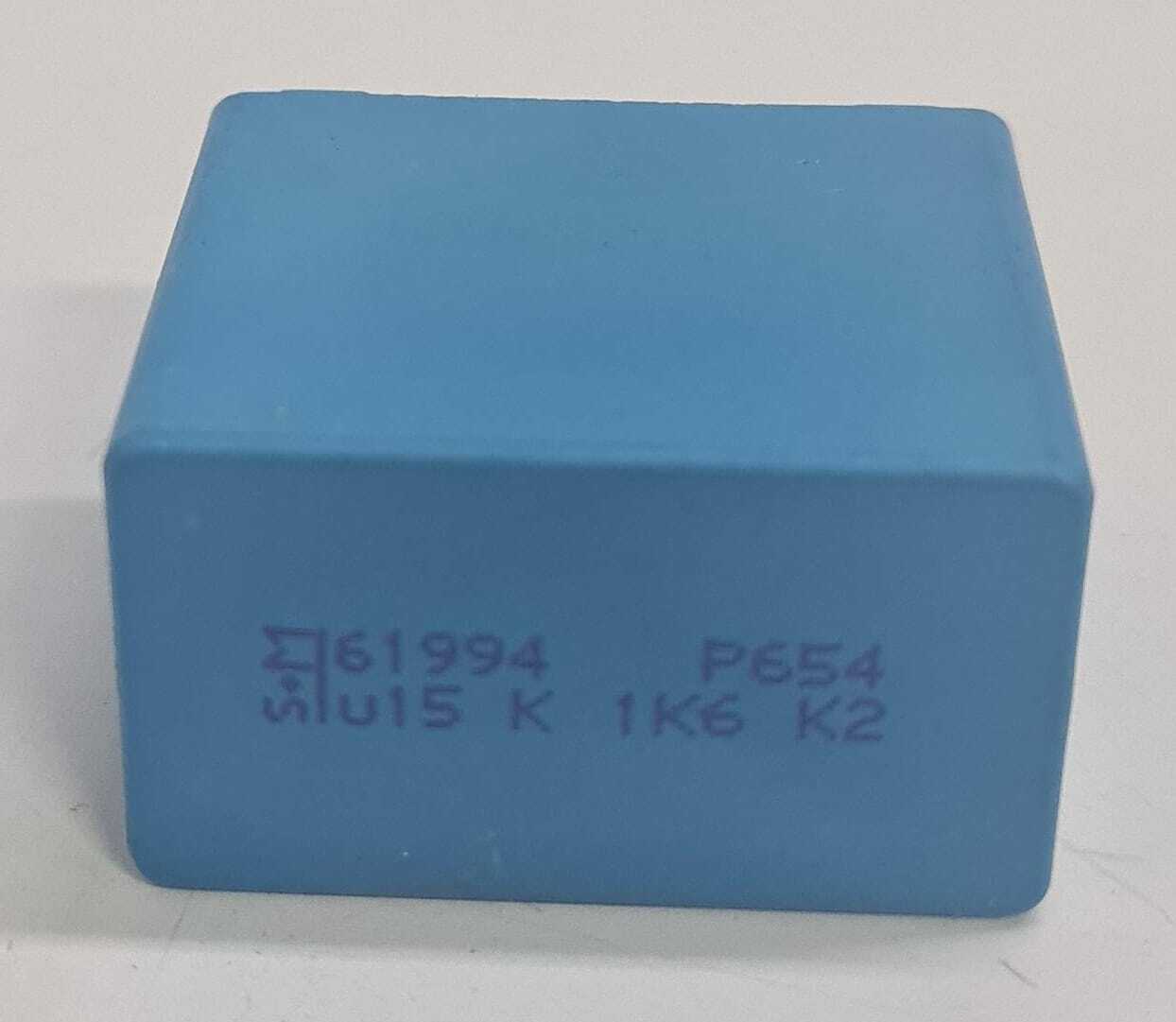 [LOT OF 20] S+M SM Capacitor 61994 P654 u15 K 1K6 K2