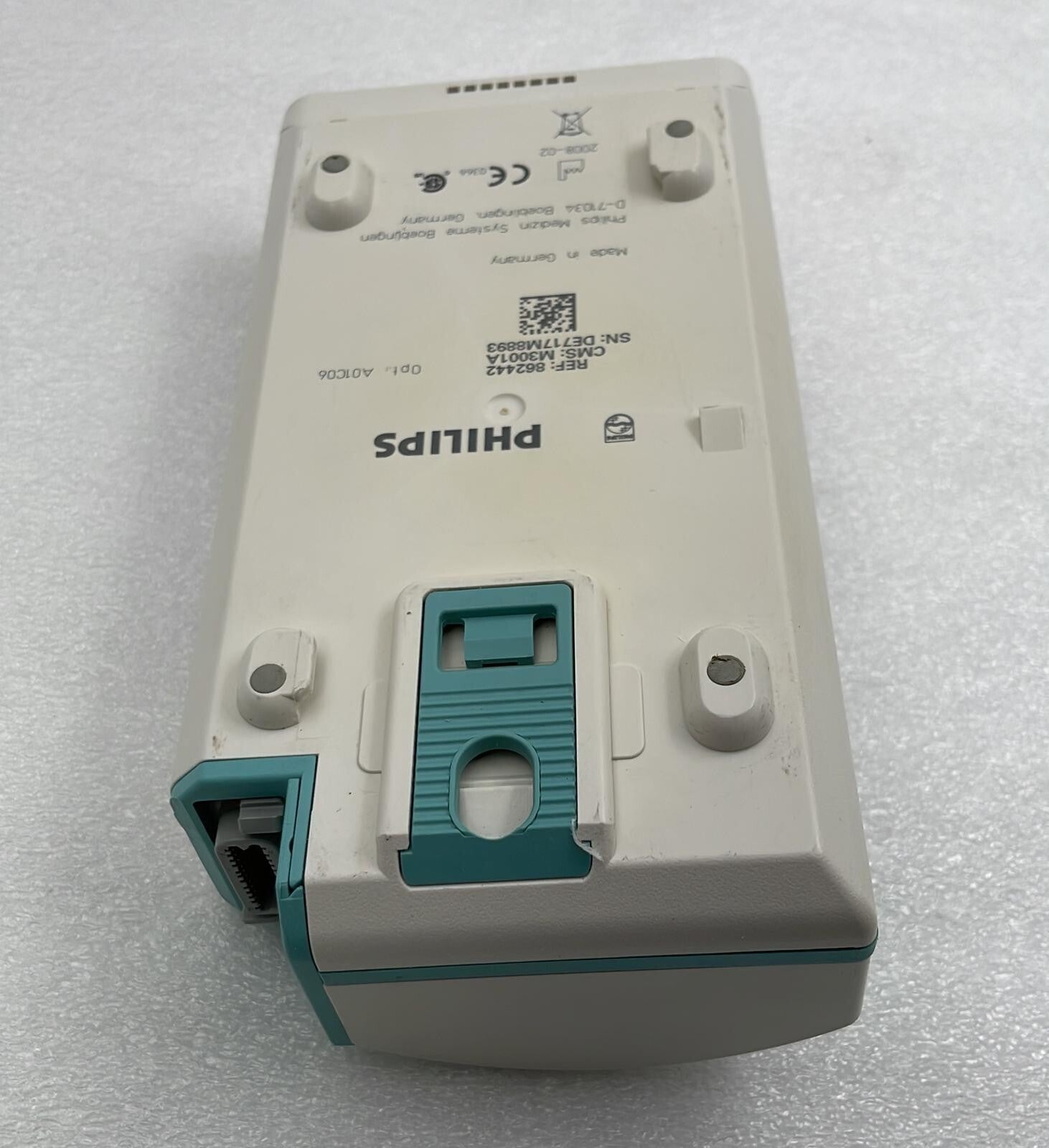 Philips IntelliVue M3001A 862442 Opt: A01C06 MMS Module Temp SpO2 ECG