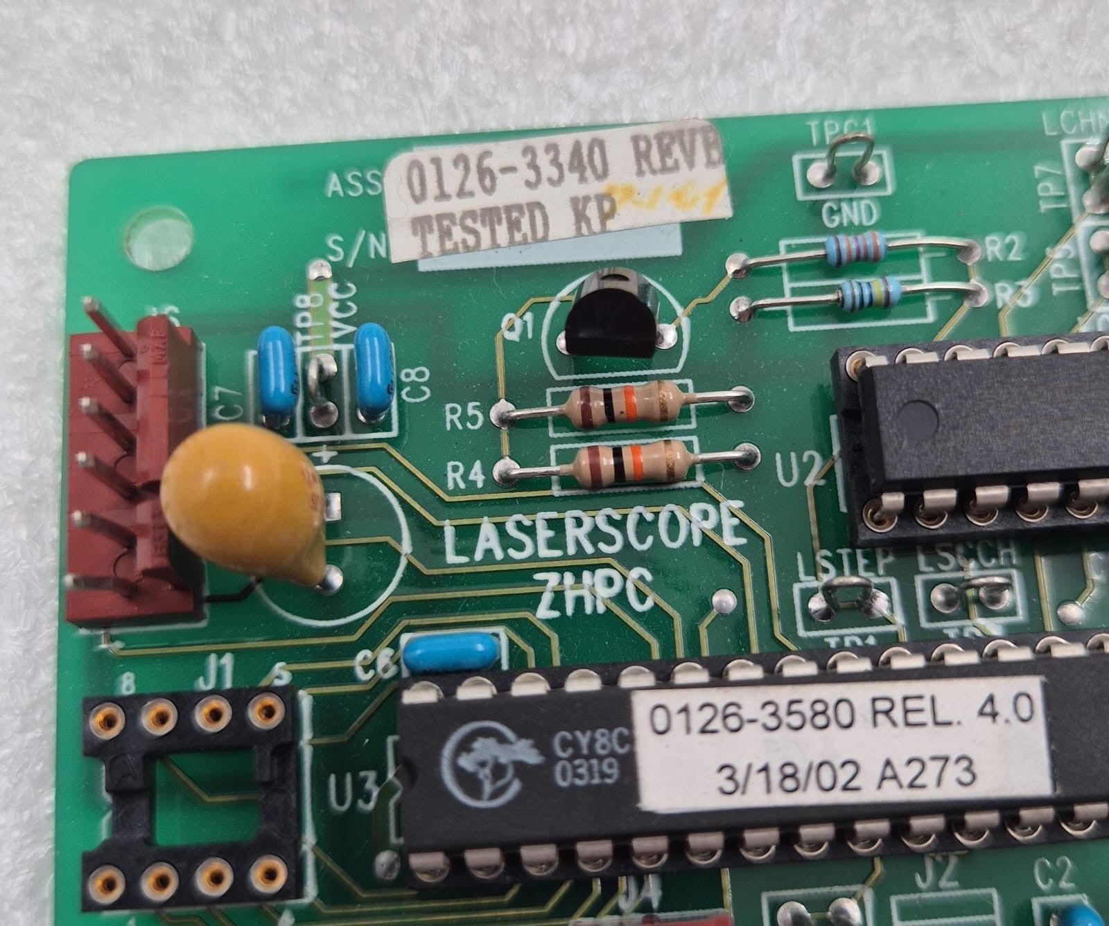 LaserScope ZHPC 0126-3340 Board for Aura i / LYRA Surgical Laser System