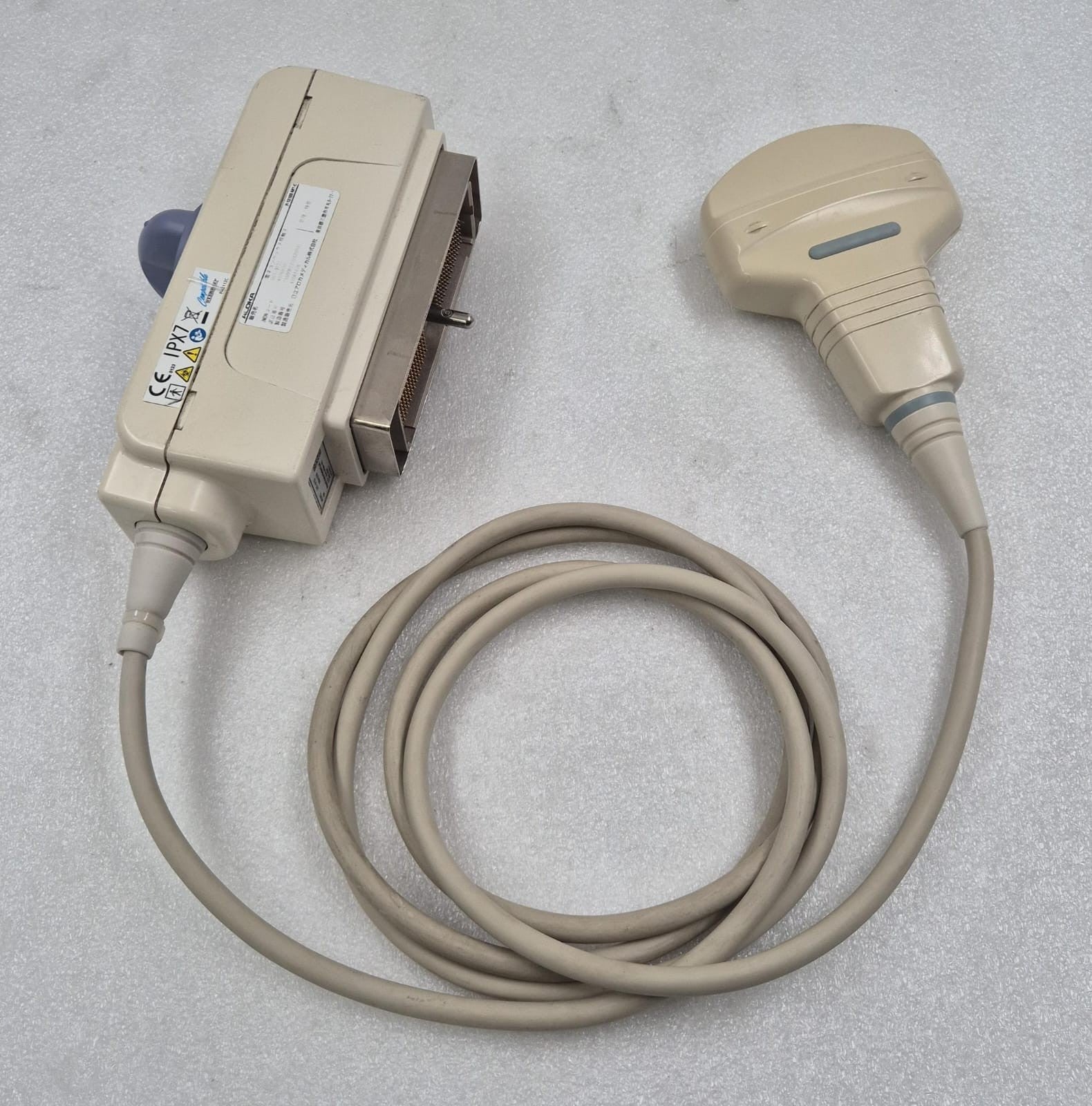 Aloka UST-9123 40768000 Multi Frequency Convex Array Ultrasound Transducer Probe