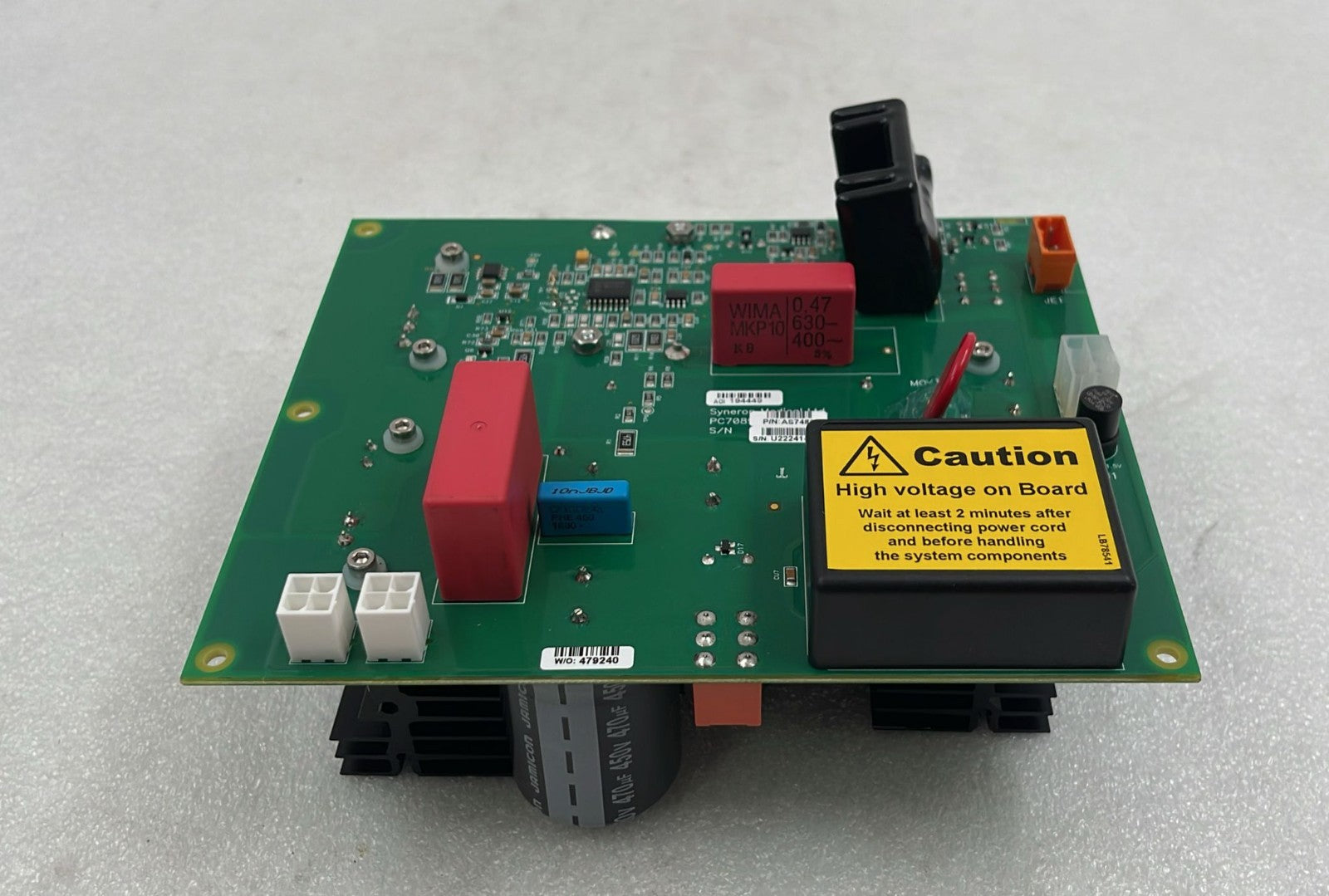 Syneron Candela AS74863 power supply PCB overview